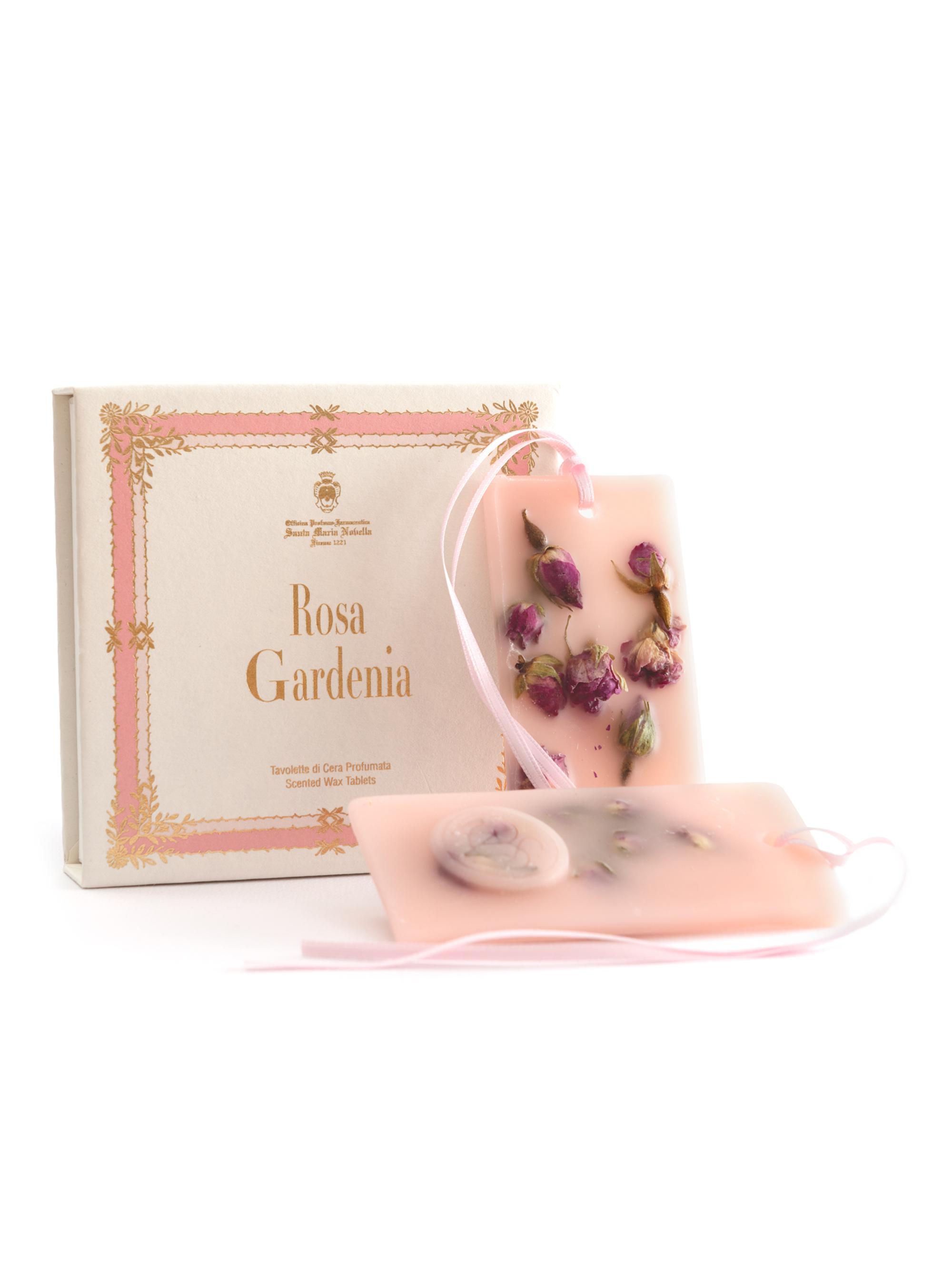 Santa Maria Novella Firenze 1221 Edition Rosa Gardenia 2-Piece Wax