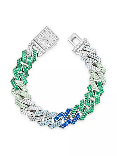 Sprinkles Prong Pavé Necklace - DARKAI Jewelry