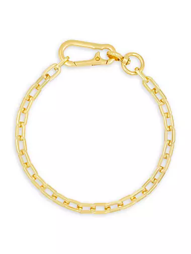 Just The [Un]Ordinary 18K-Gold-Plated Rolo Choker