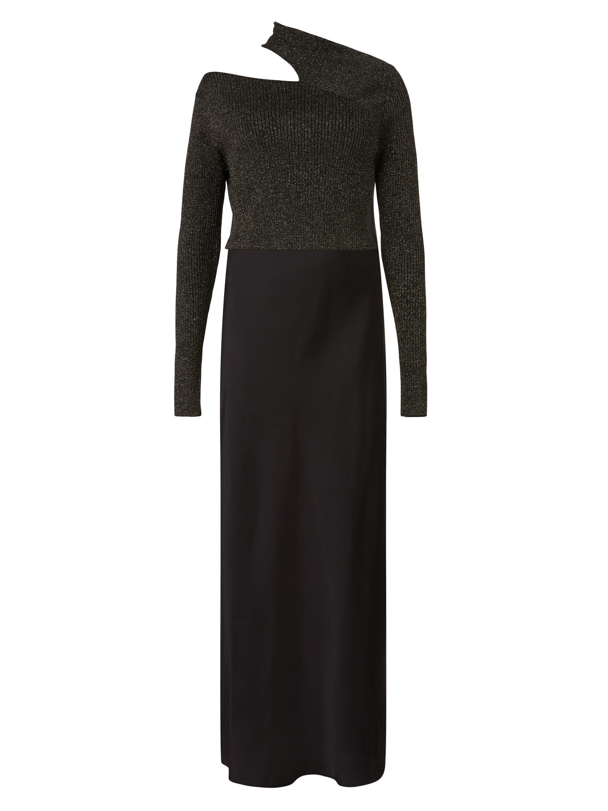 AllSaints Studio Mixed-Media Maxi Dress | Saks Fifth Avenue