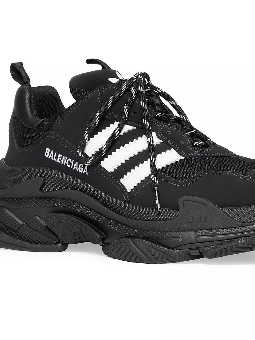  Replacement Laces for Balenciaga Triple S (Black & White) :  Clothing, Shoes & Jewelry