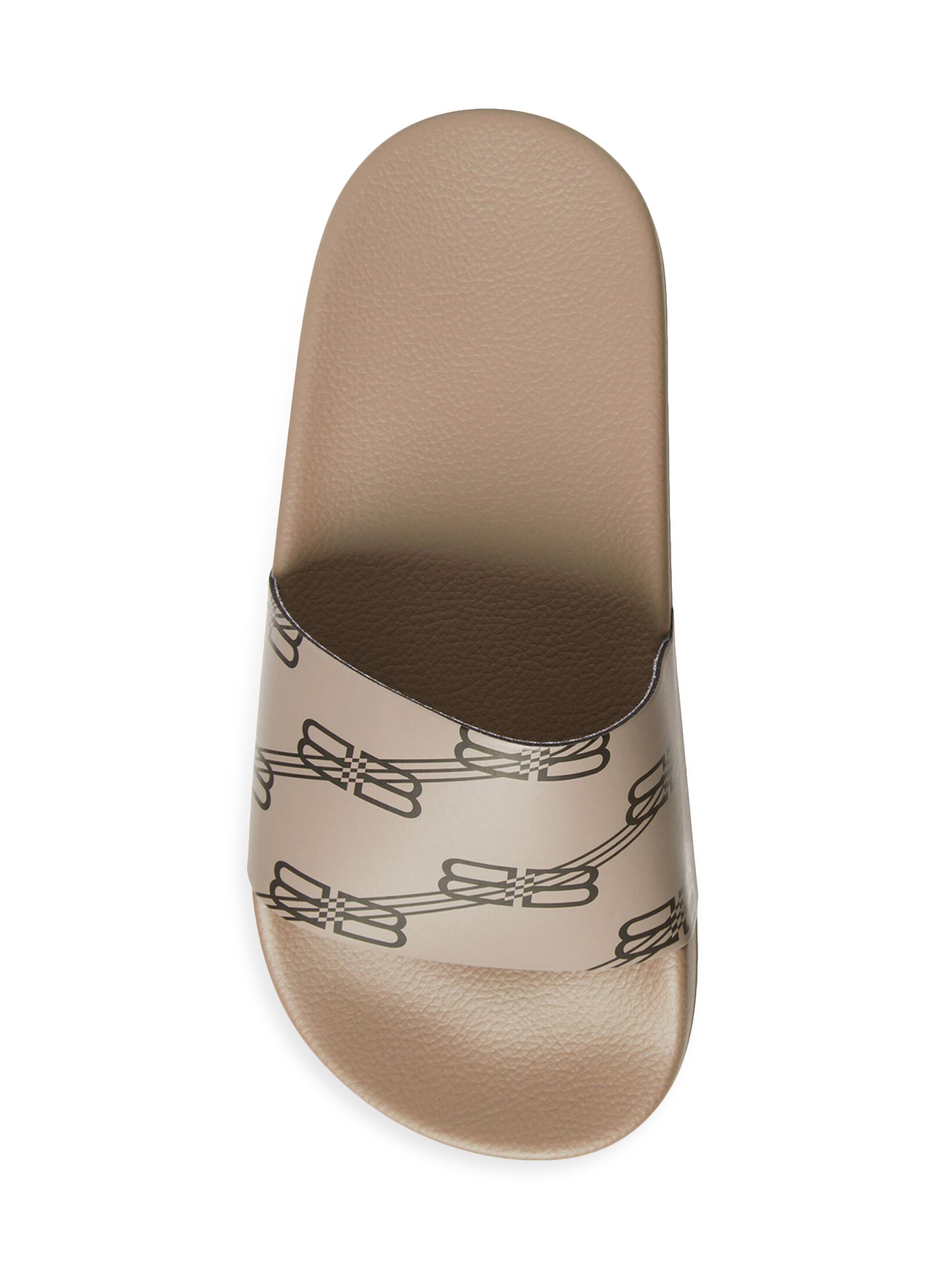 Balenciaga Kid's Pool Slide Sandal BB Monogram | Saks Fifth Avenue