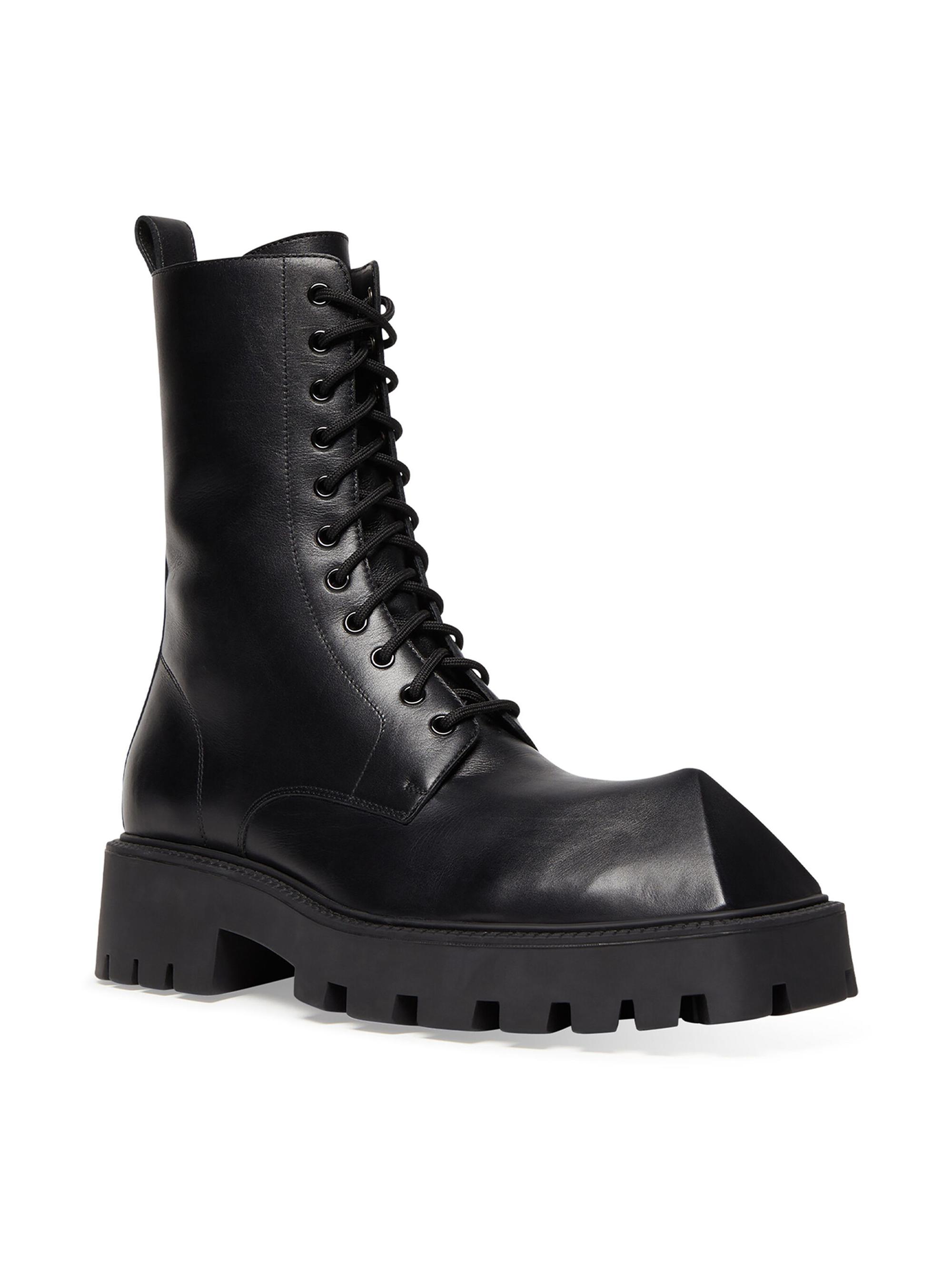 靴 balenciaga rhino boot 41 Balenciaga Rhino 25mm Lace-up Boot | Saks Fifth Avenue