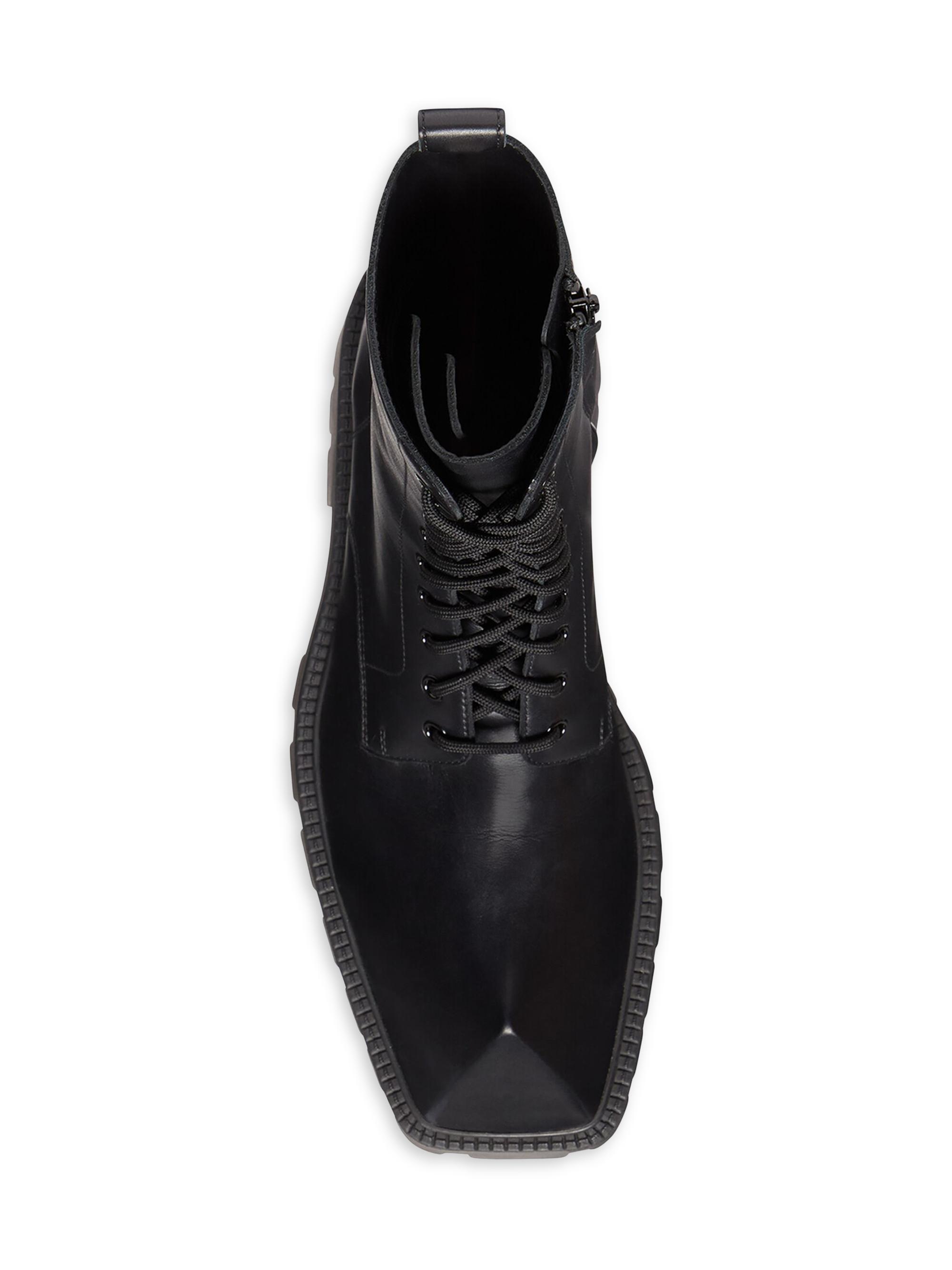 Balenciaga Rhino 25mm Lace-up Boot | Saks Fifth Avenue