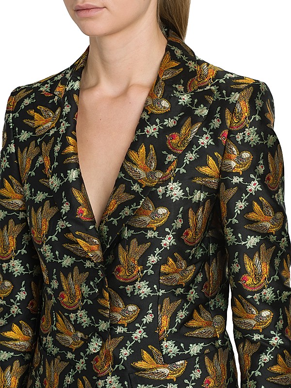 Shop Etro Bird Jacquard Jacket | Saks Fifth Avenue Shop Etro Bird Jacquard Jacket | Saks Fifth Avenue