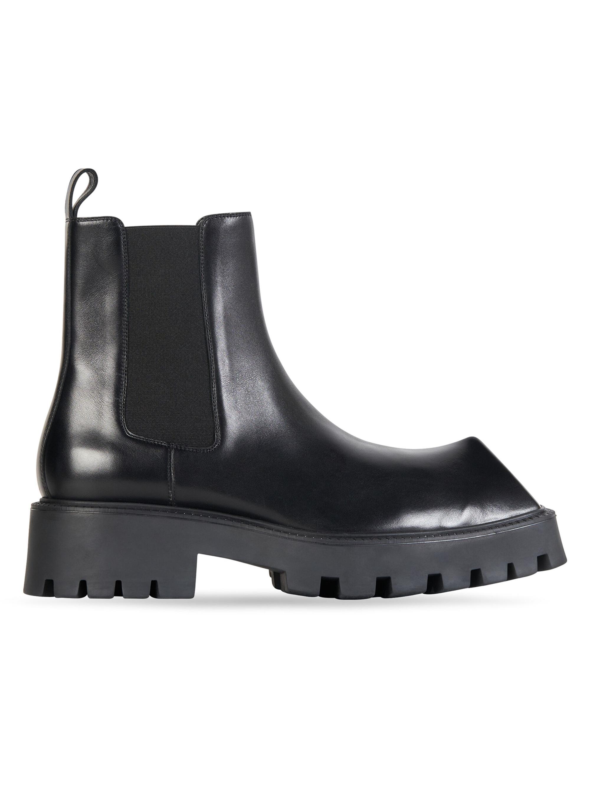 Balenciaga Strike 20MM Used Effect Boots | Saks Fifth Avenue