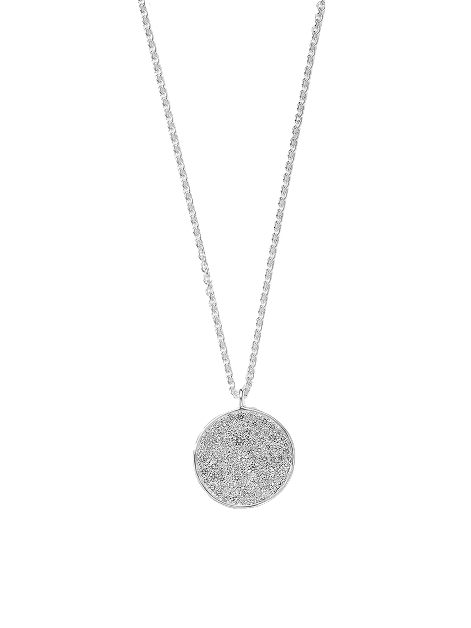 Ippolita Women's 925 Silver & 0.63 TCW Diamond Stardust  Flower Disc Pendant Necklace - Silver