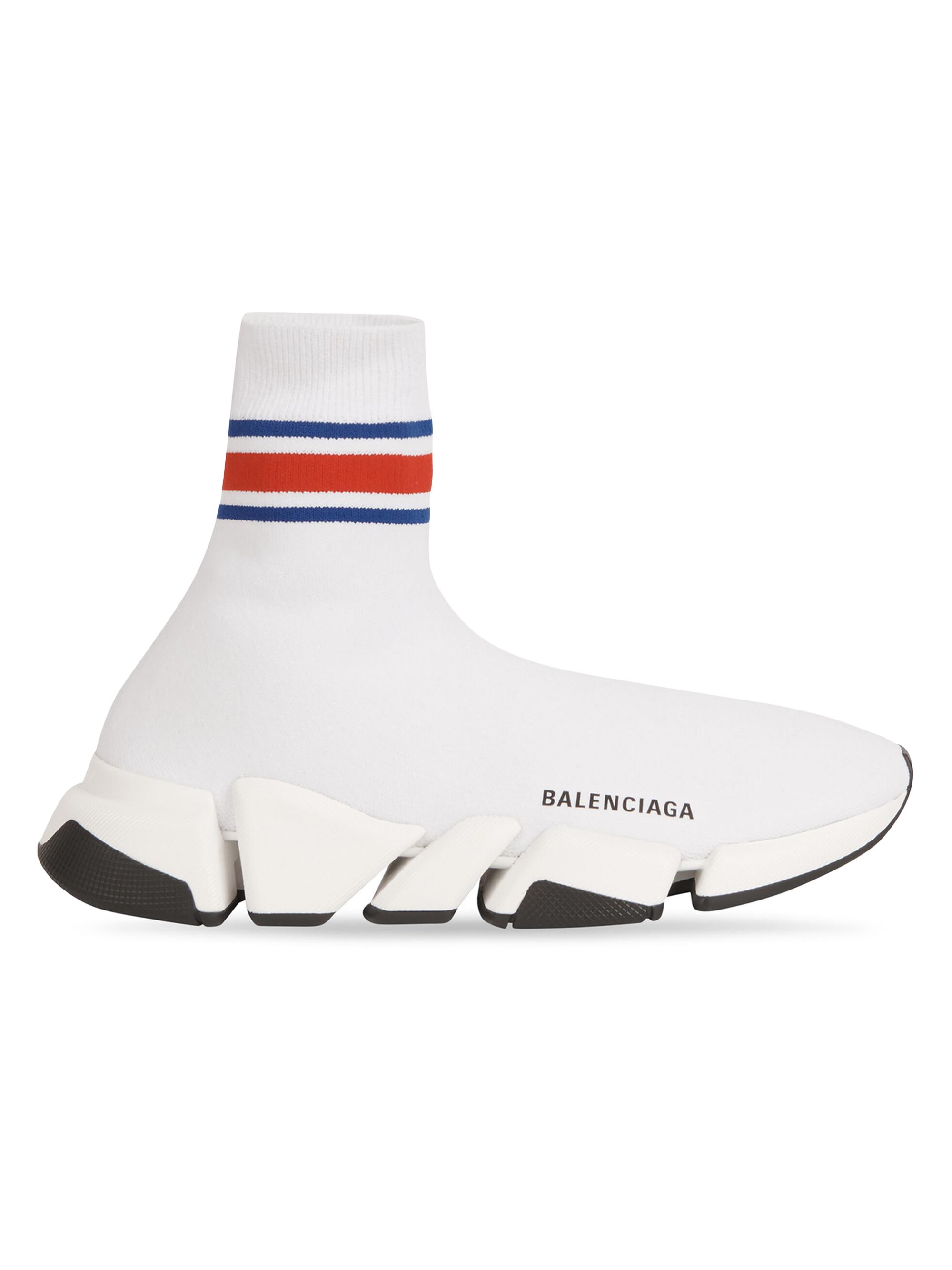 Shop all white balenciaga speed trainer Store Shop Balenciaga Speed 2.0 Recycled Knit Sneaker Saks Fifth Avenue