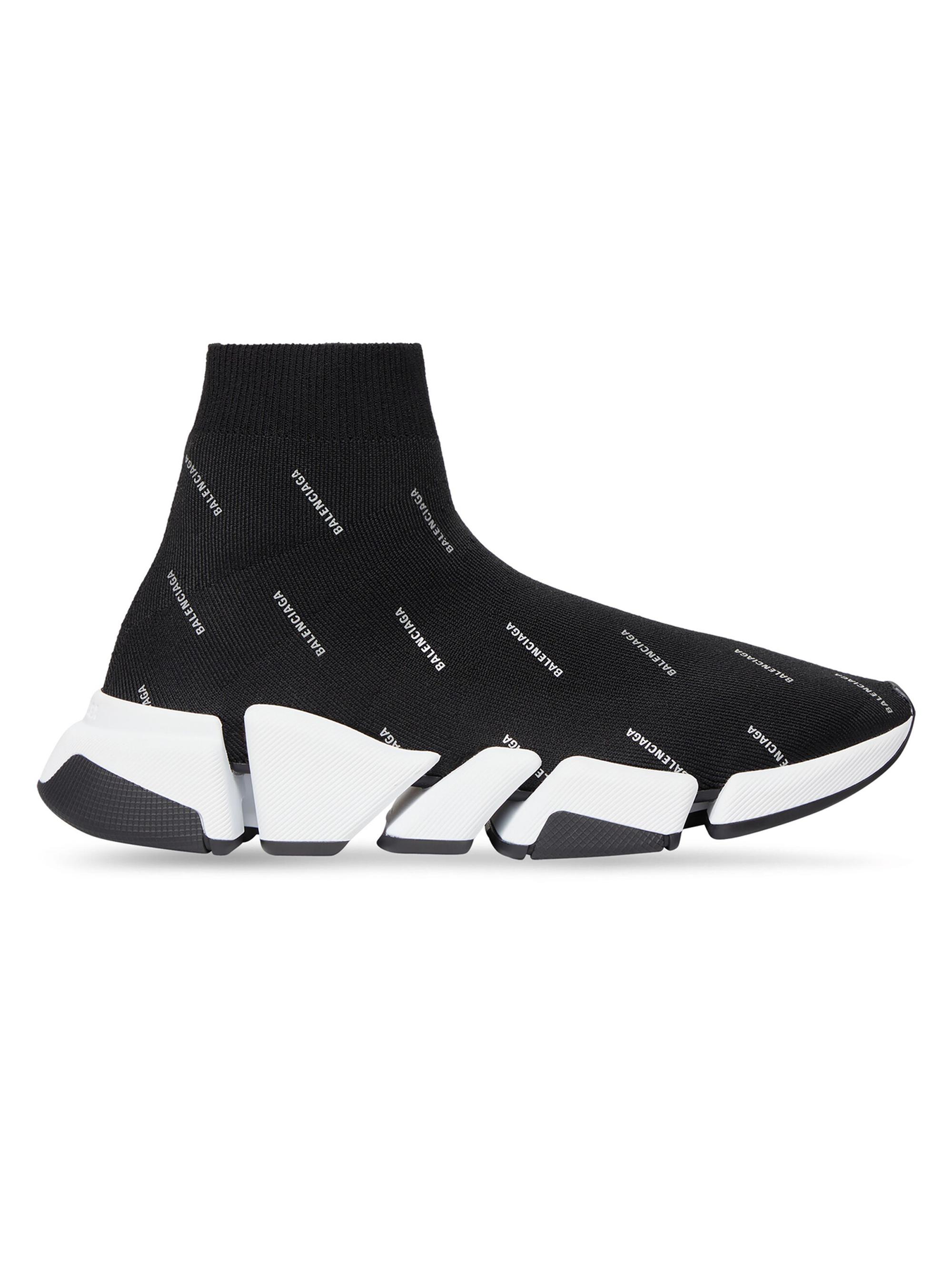 Balenciaga Speed 2.0 Recycled Knit Sneaker Reflective All Over