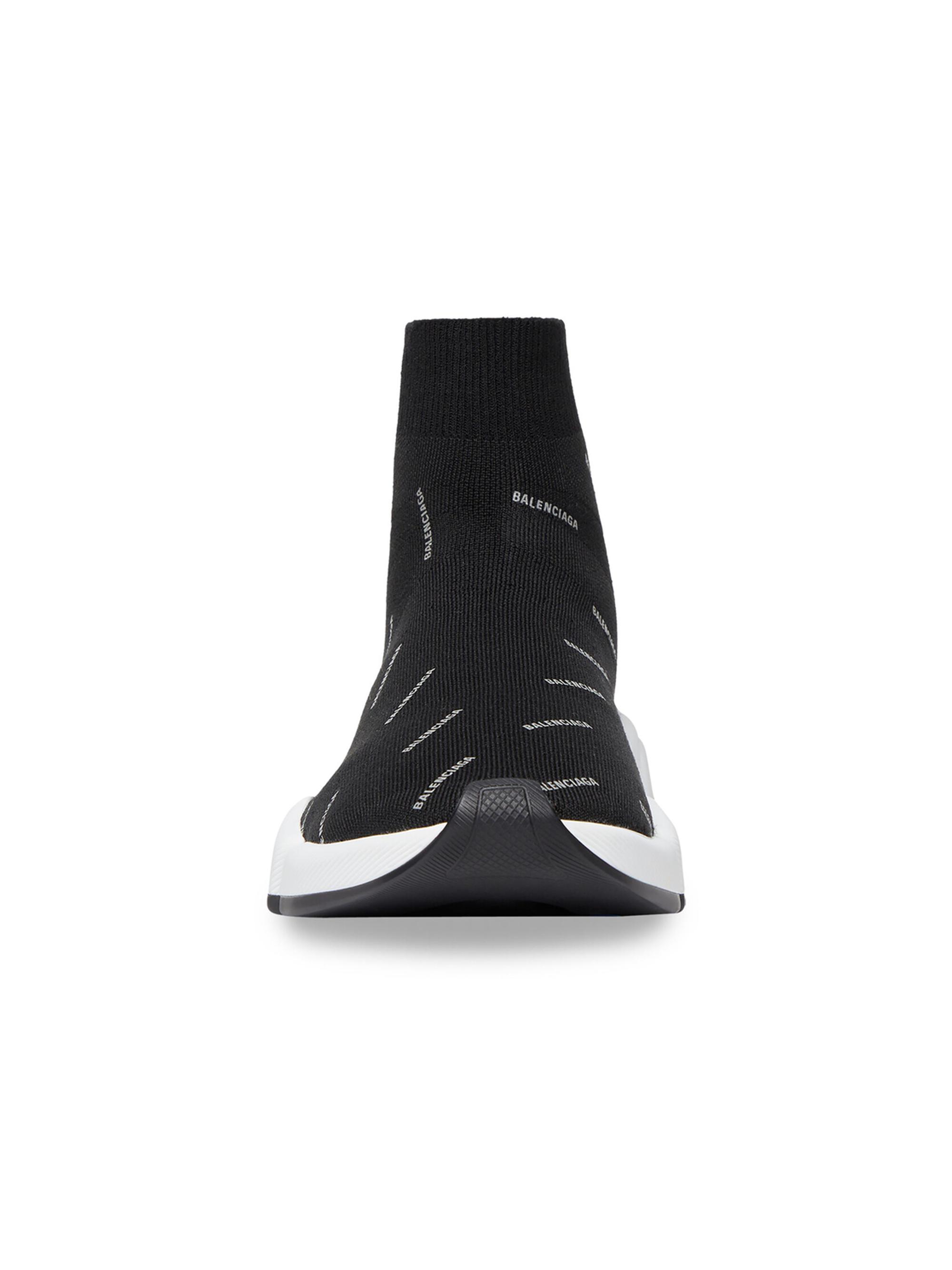 BALENCIAGA ブラック スピード Men's Speed 2.0 Recycled Knit Sneaker in Black | Balenciaga US