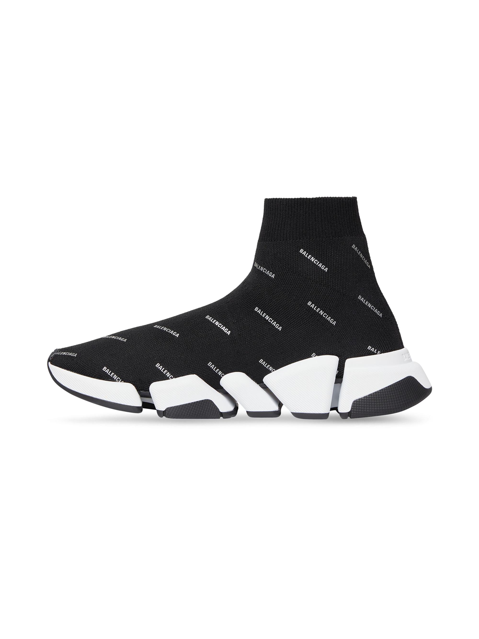 Balenciaga Speed 2.0 Recycled Knit Sneaker Reflective All Over