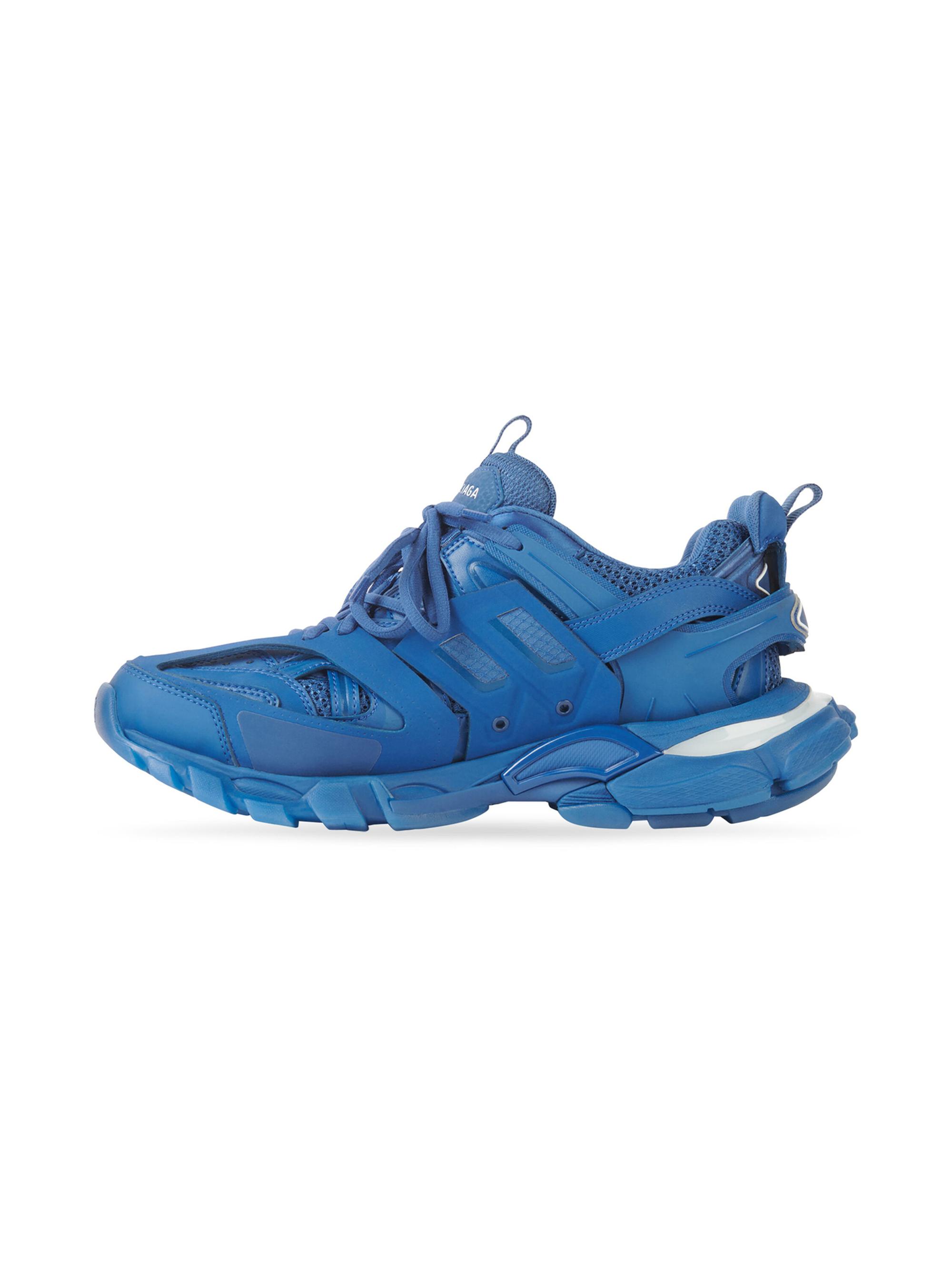 balenciaga track dark blue