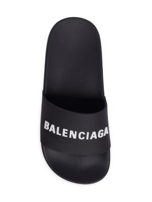 Balenciaga Pool SIides Black