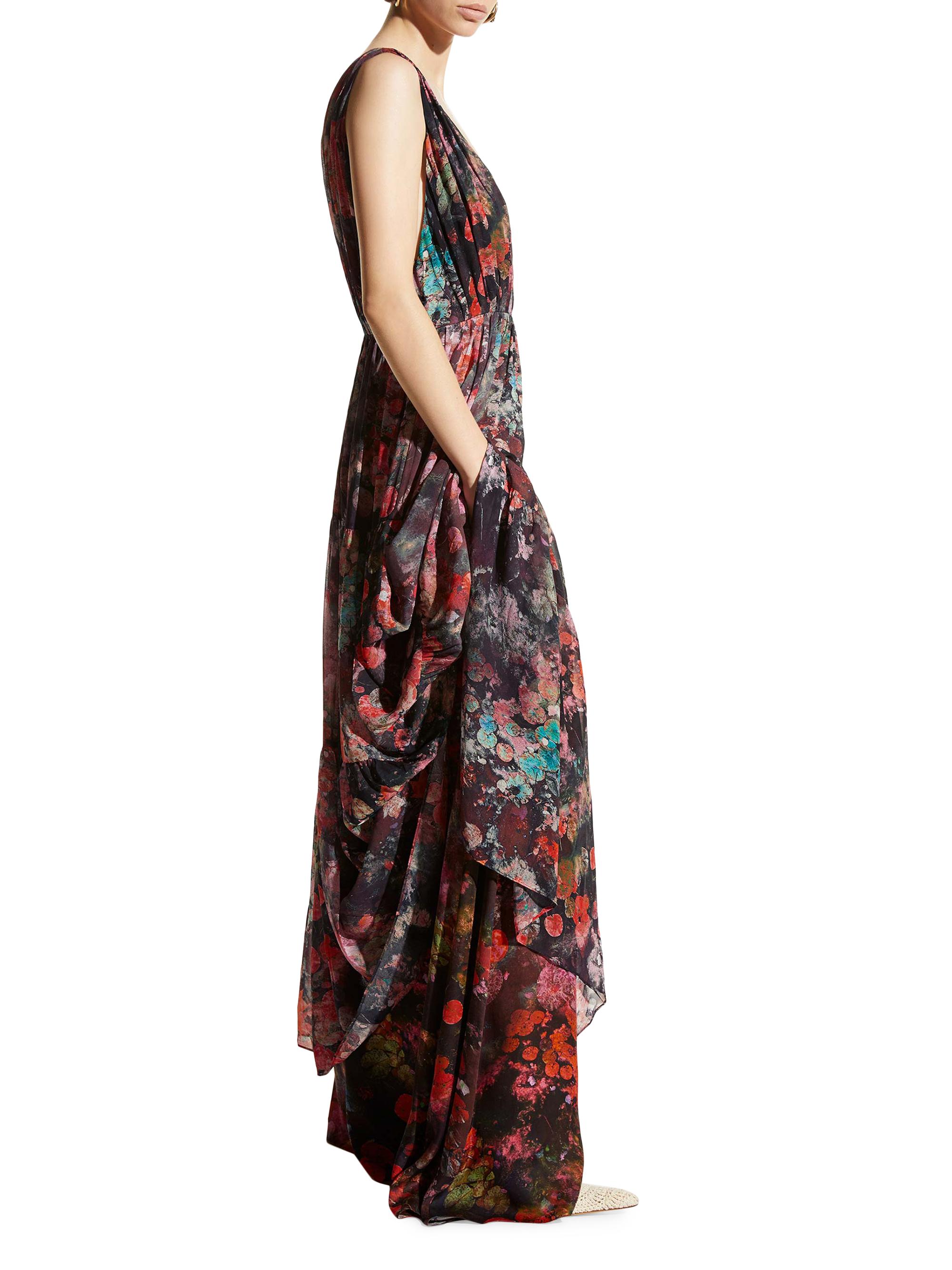 Careste Carlotta Floor Length Tiered Dress | Saks Fifth Avenue