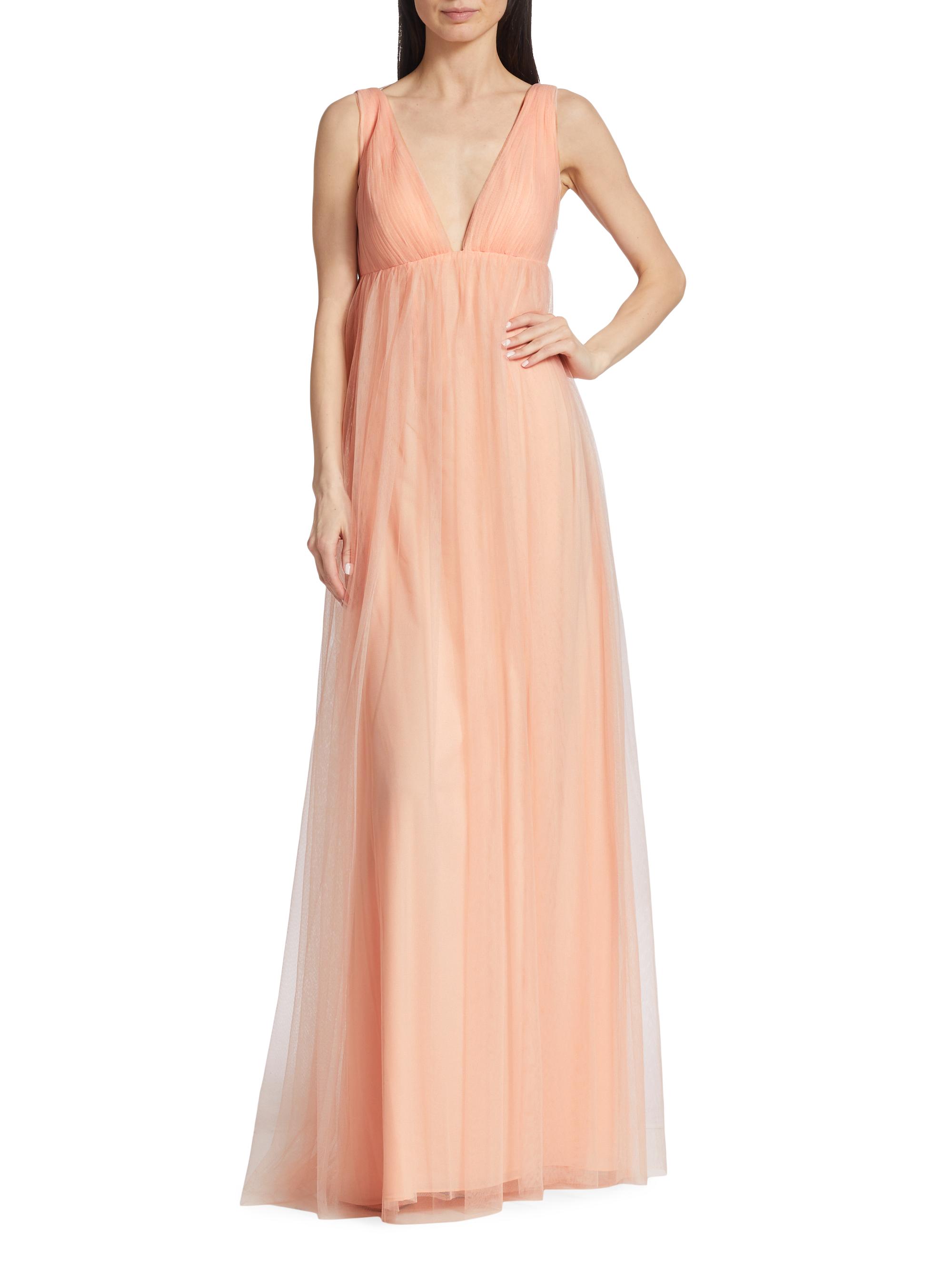 Sabra Tulle Sleeveless Gown
