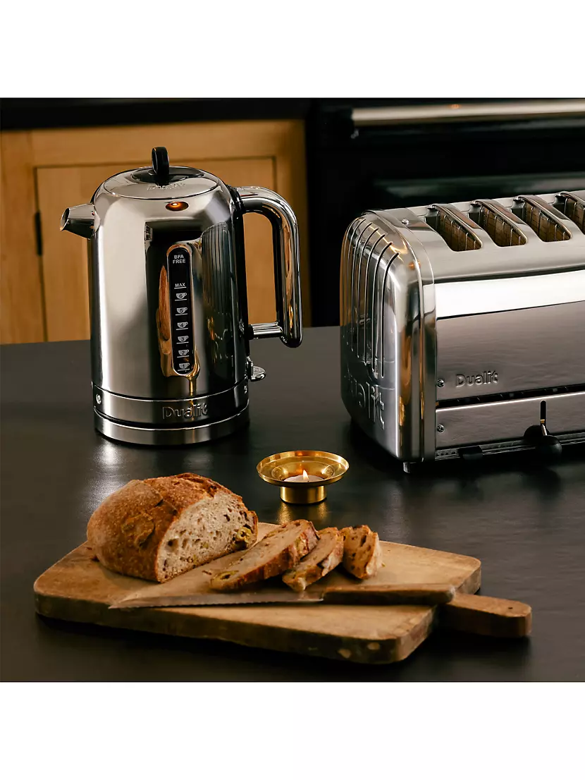 DUALIT CLASSIC COPPER POLISHED STAINLESS KETTLE AND TOASTER COMBO IN  HEIDELBERG