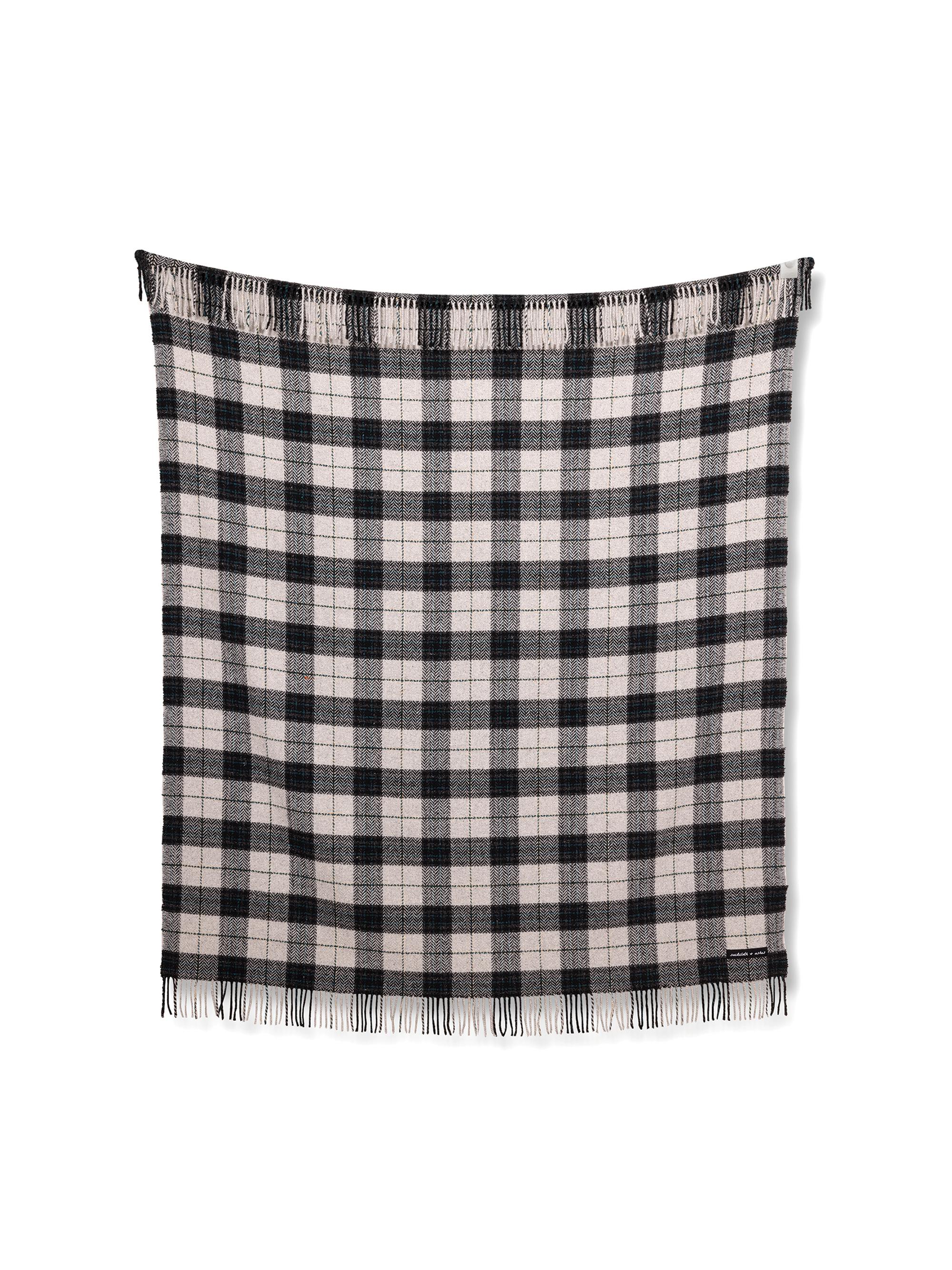 Sackcloth & Ashes Vintage Plaid Blanket - Hunter