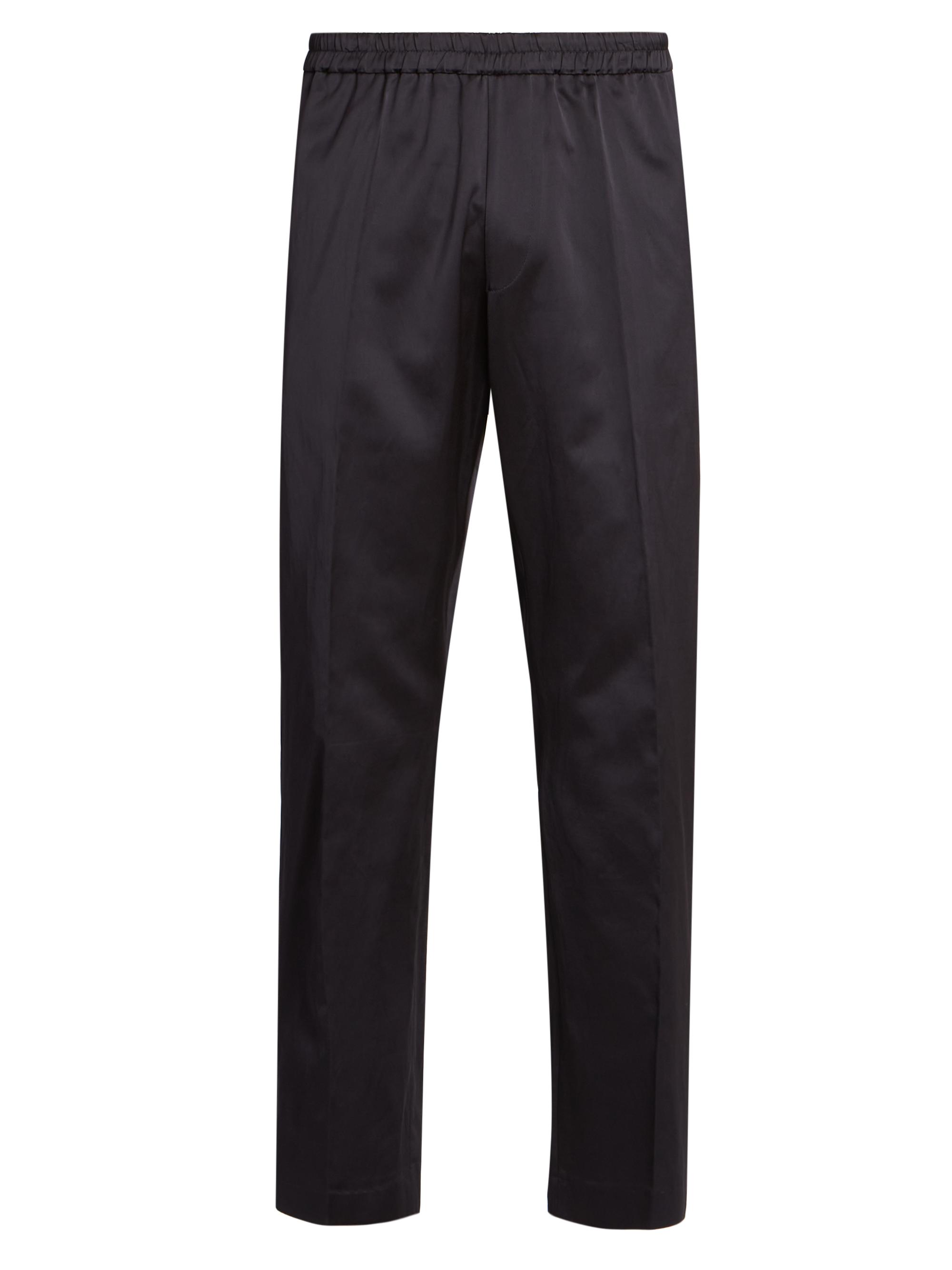 Dries Van Noten Men's Parkino Tape Pants - Navy
