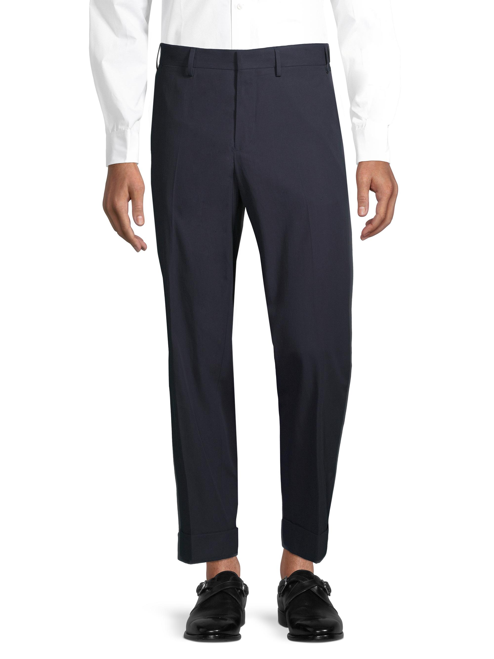dries van noten philip フィリップパンツ　スラックス Philip Pants — Navy – La Garçonne