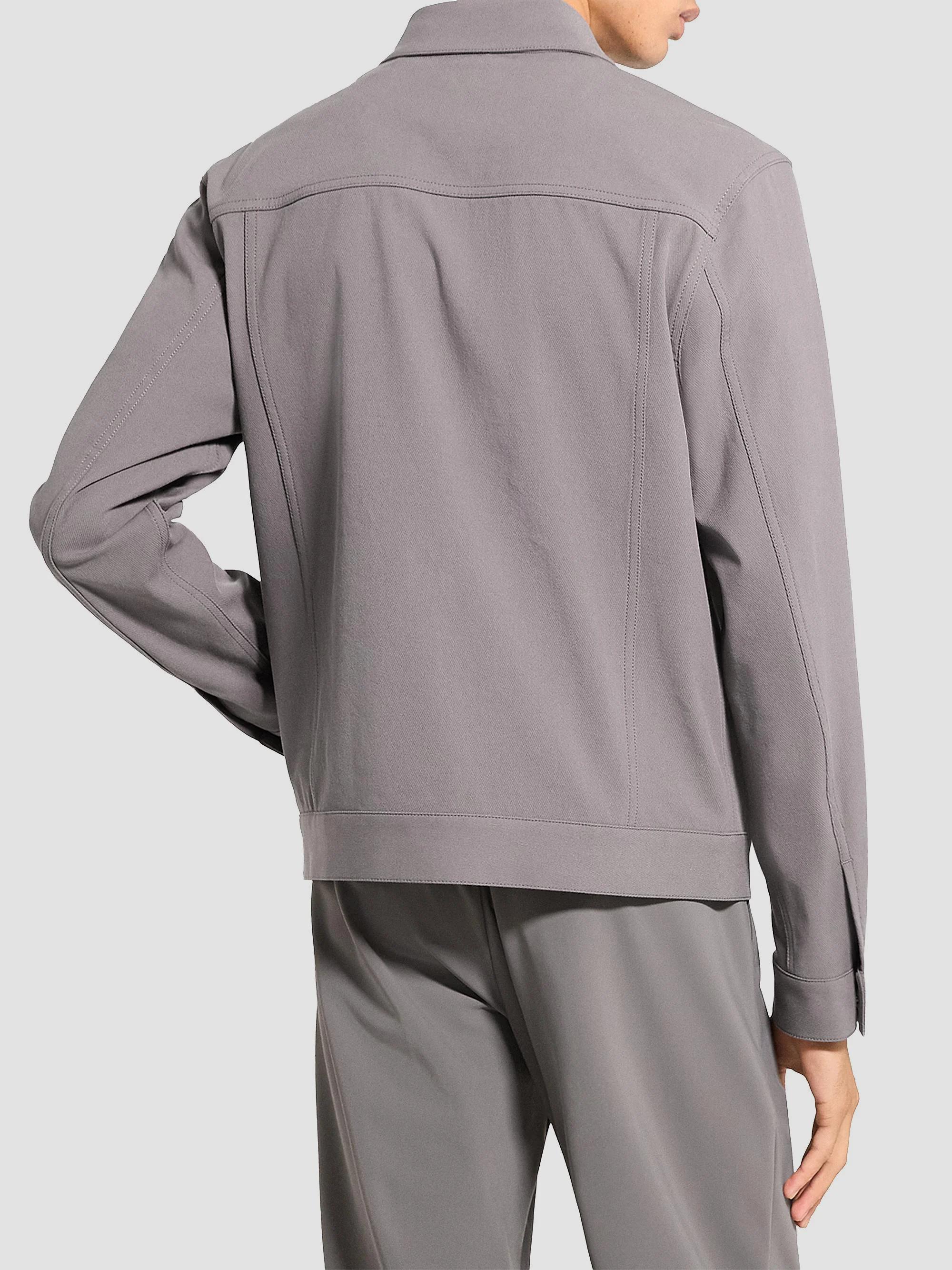 Theory River Neoteric Twill Trucker Jacket | Saks Fifth Avenue