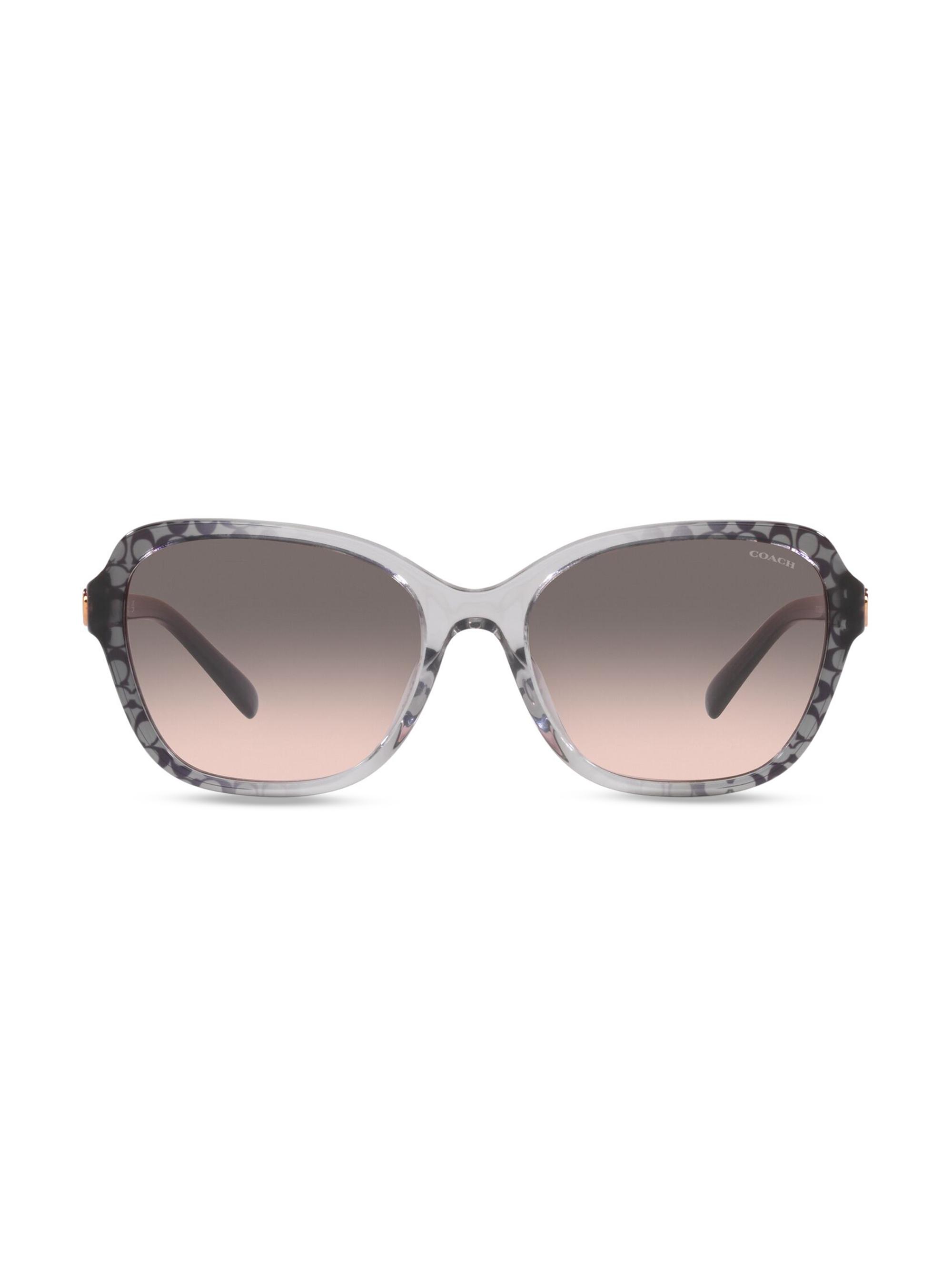 COACH Women's 56MM Butterfly Sunglasses - Grey