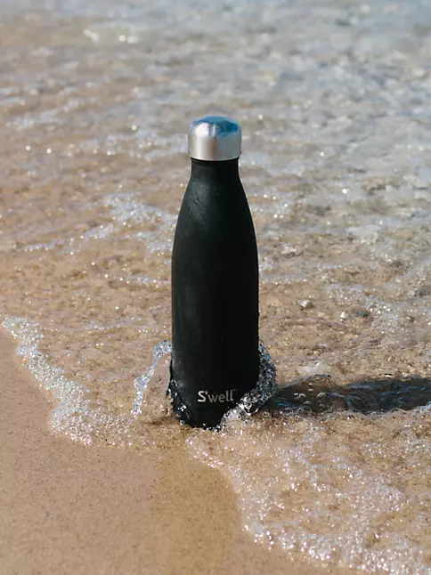 Sand Beige Water Bottle, Stainless Steel Bottle