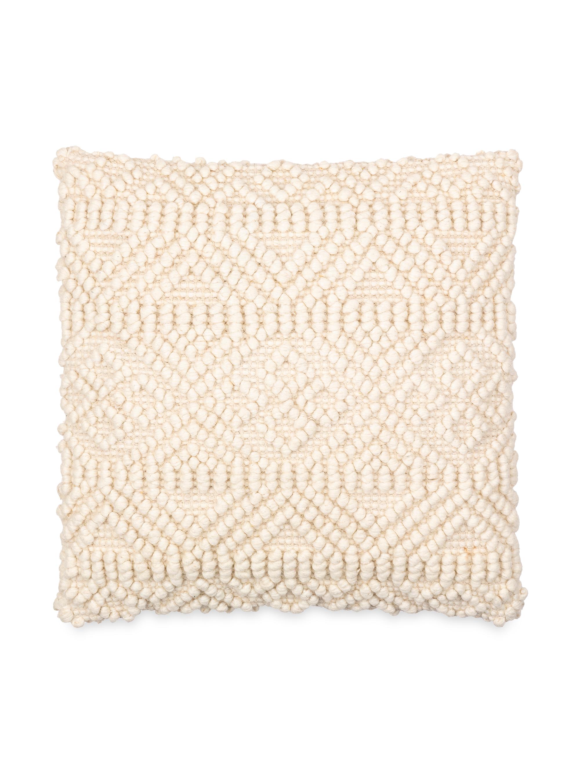 Surya Hygge Woven Pillow - Cream