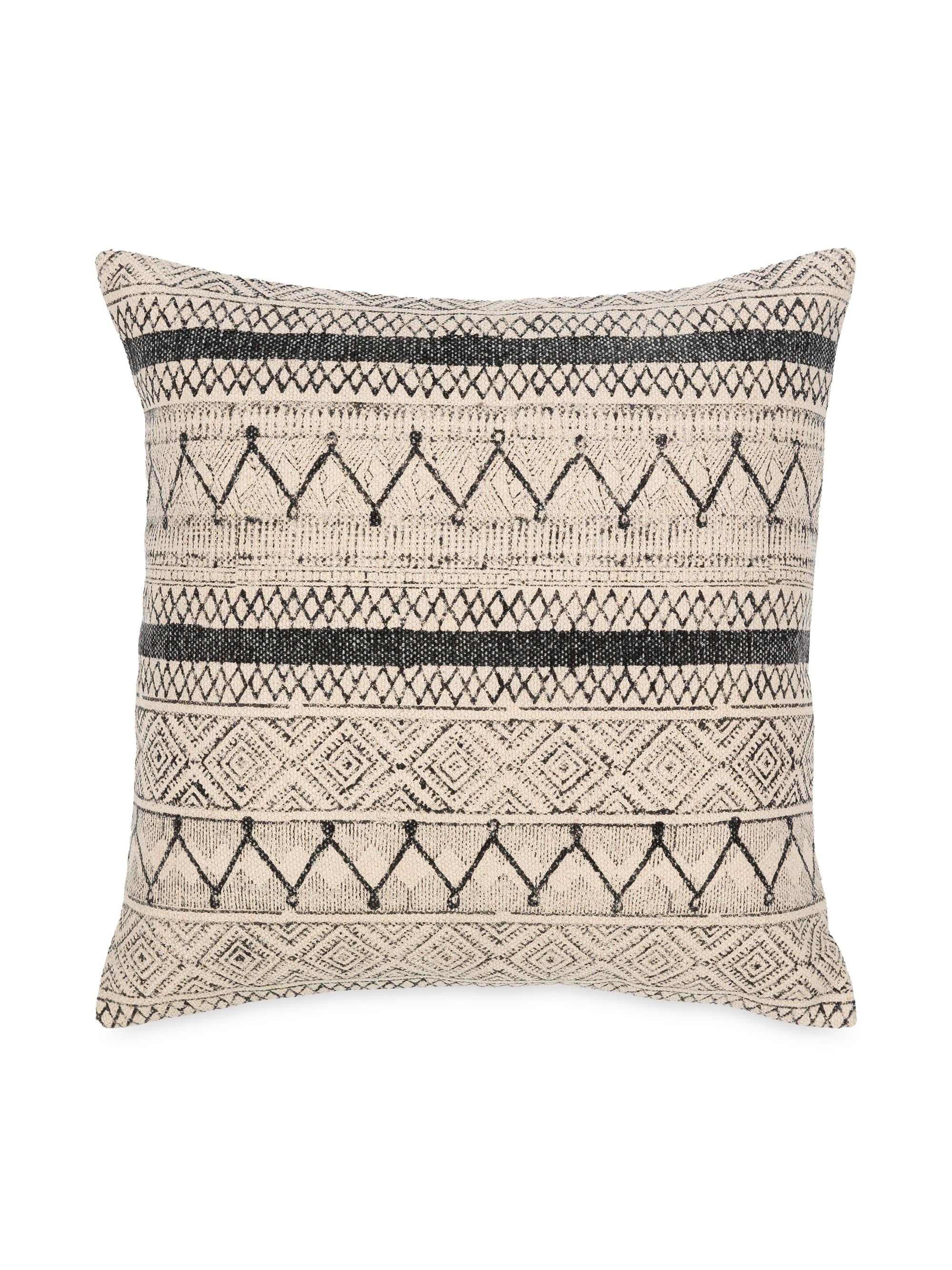 Surya Janya Woven Pillow - Black