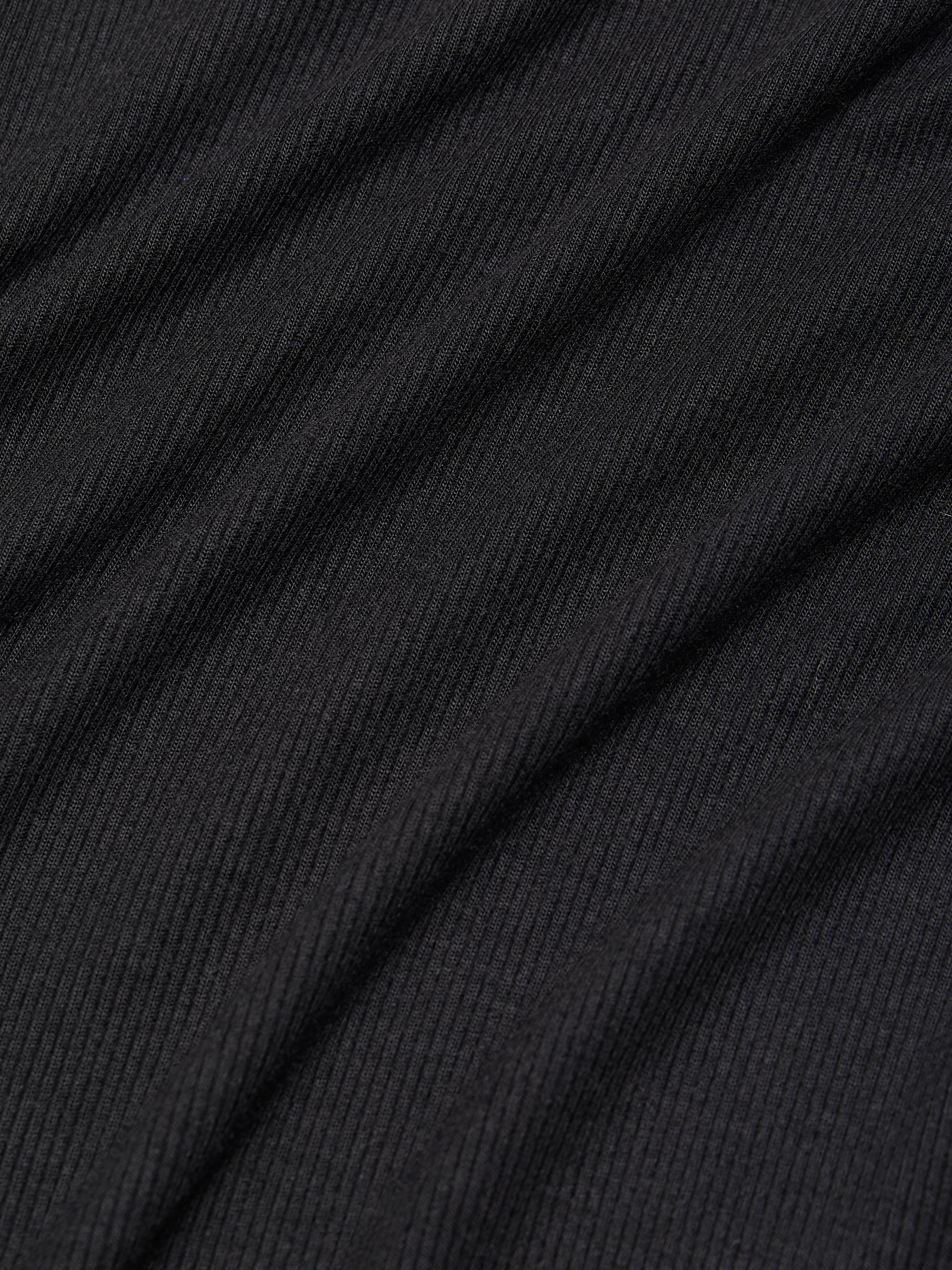 Splits59 Women's Louise Ribbed Long-Sleeve Top - Black | Thumbnail 7