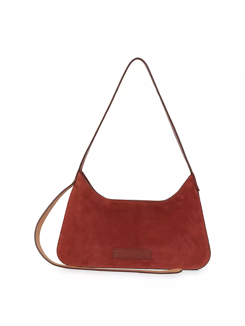 The Row 90s Shoulder Bag In Nubuck Leather in Brown