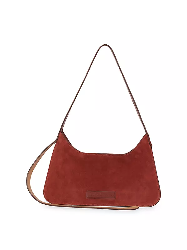 Acne Studios Burgundy Mini Platt Shoulder Bag