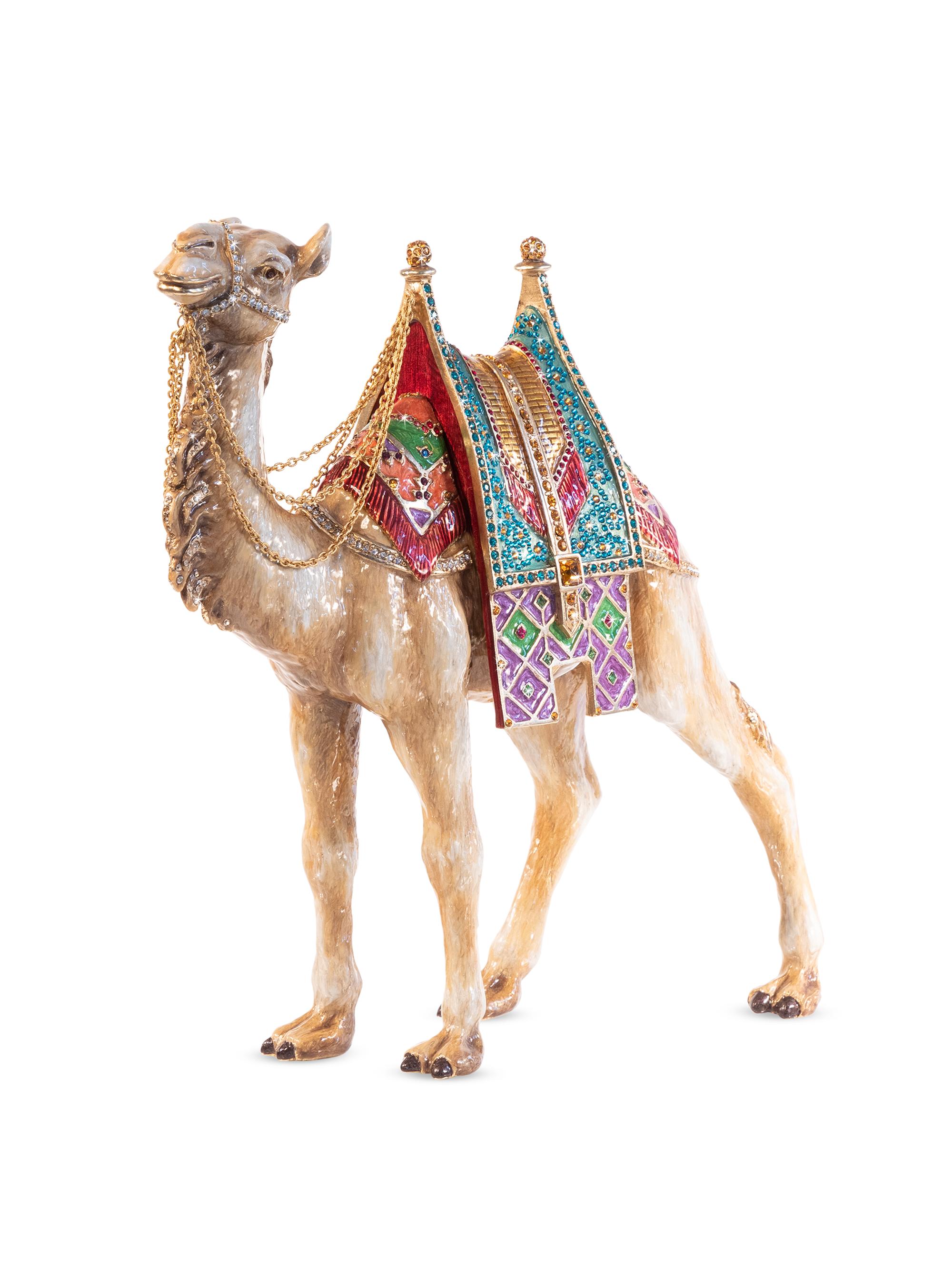 Jay Strongwater Alex Camel Figurine - Jewel