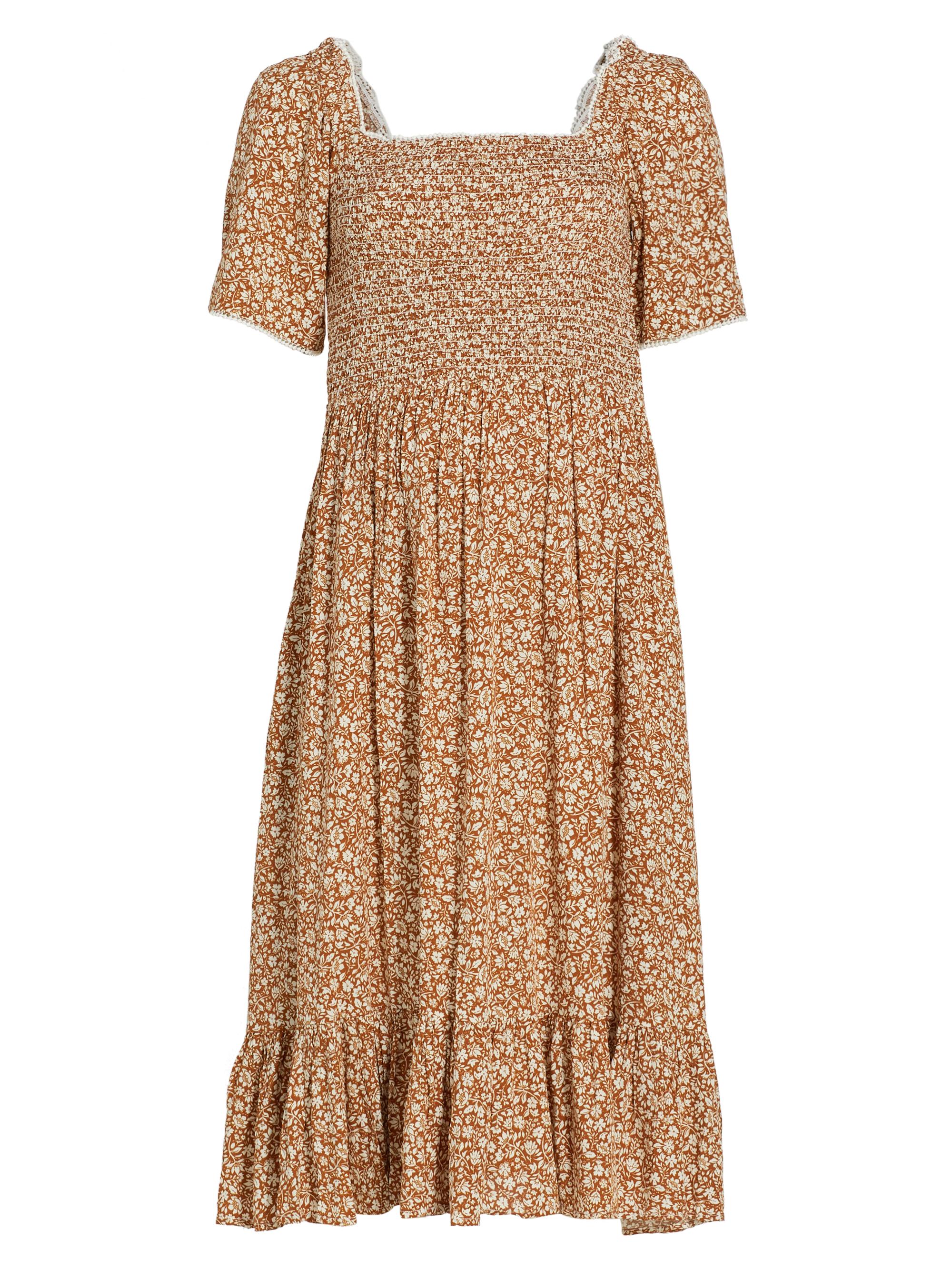 Nom Maternity Women's Raquel Floral-Printed Midi-Dress - Ditsy Print