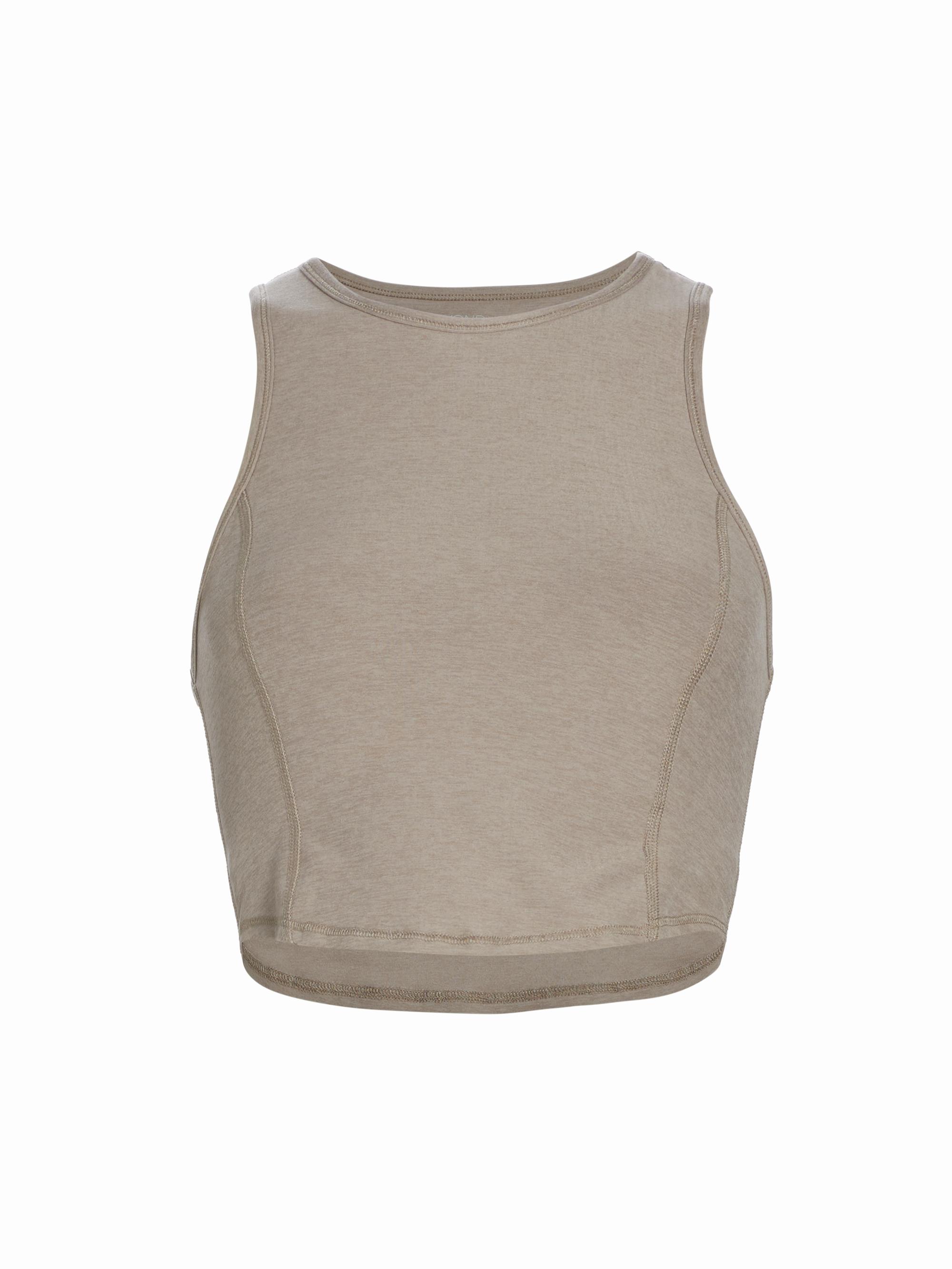 Beyond Yoga Women's Motivate Spaced-Dyed Crop Tank - Darkest Night