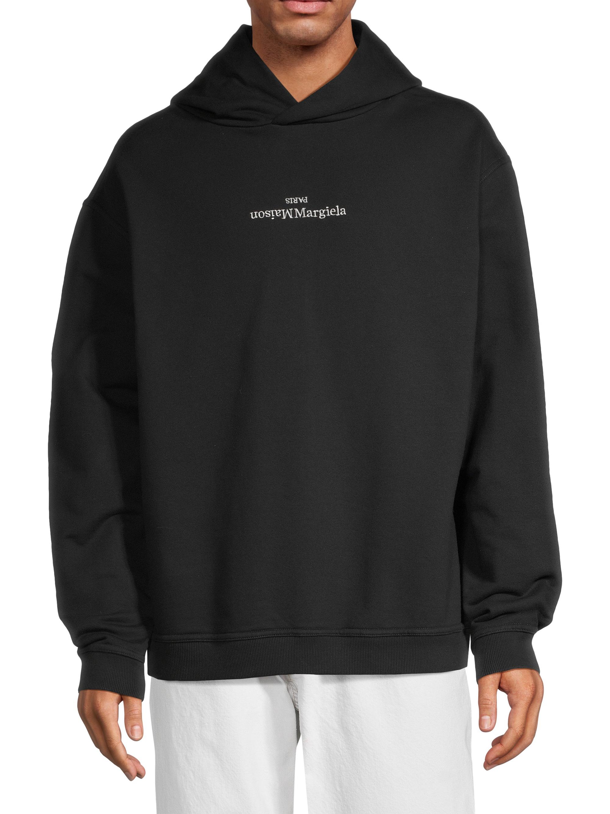Maison Margiela Reversed Logo Hoodie | Saks Fifth Avenue