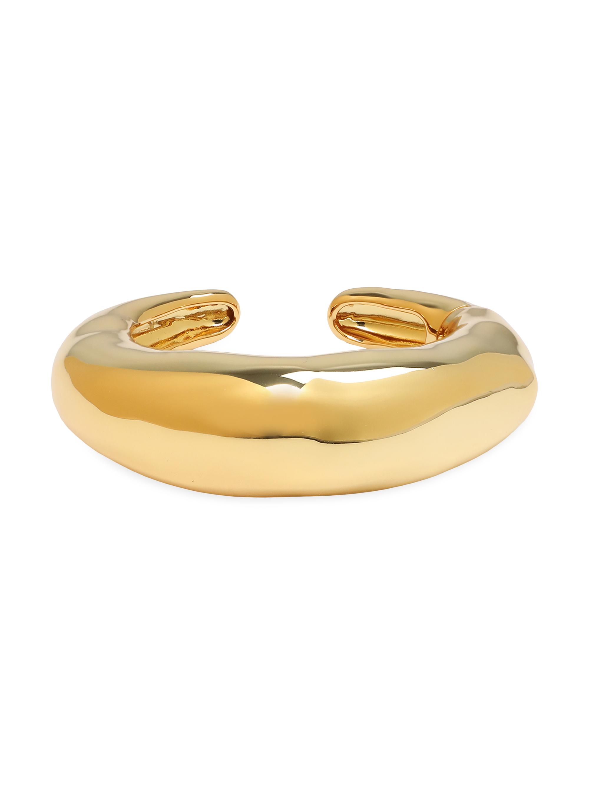Alexis Bittar Women's Essentials Molten 14K-Gold-Plated  Cuff - Gold