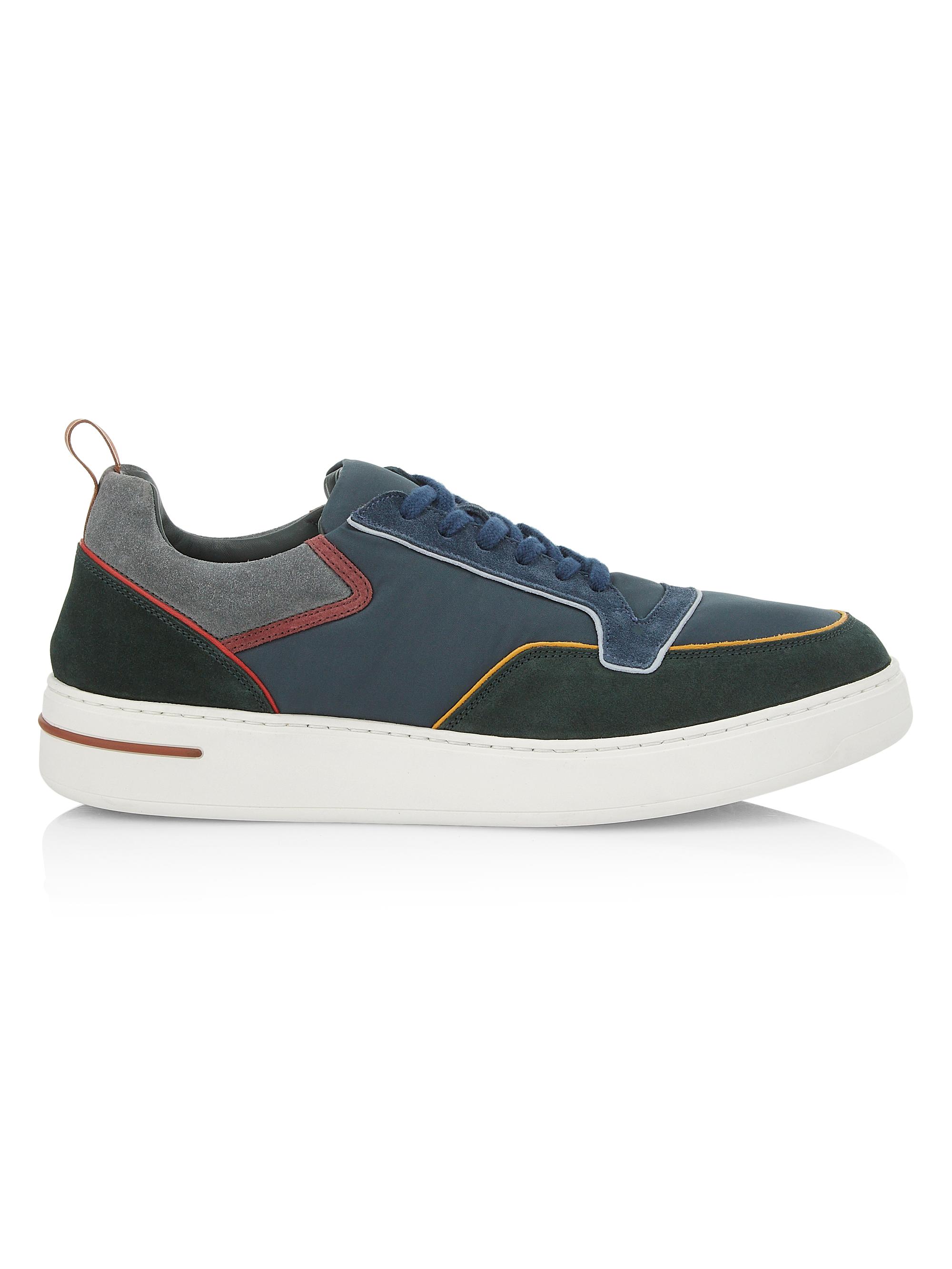 Loro Piana Men's Newport Walk Pop Sneakers - Tropical Shade