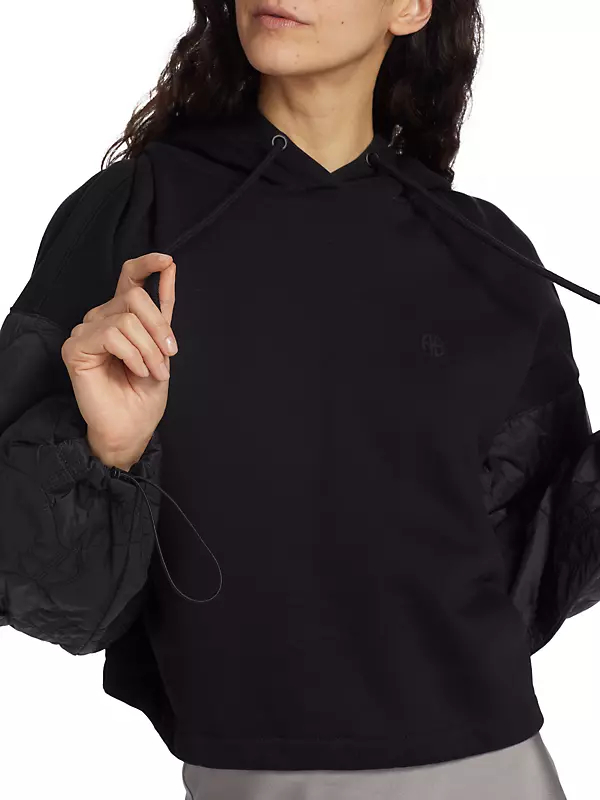 ANINE BING Sweater : Buy ANINE BING Ardon Monogram Hoodie Online