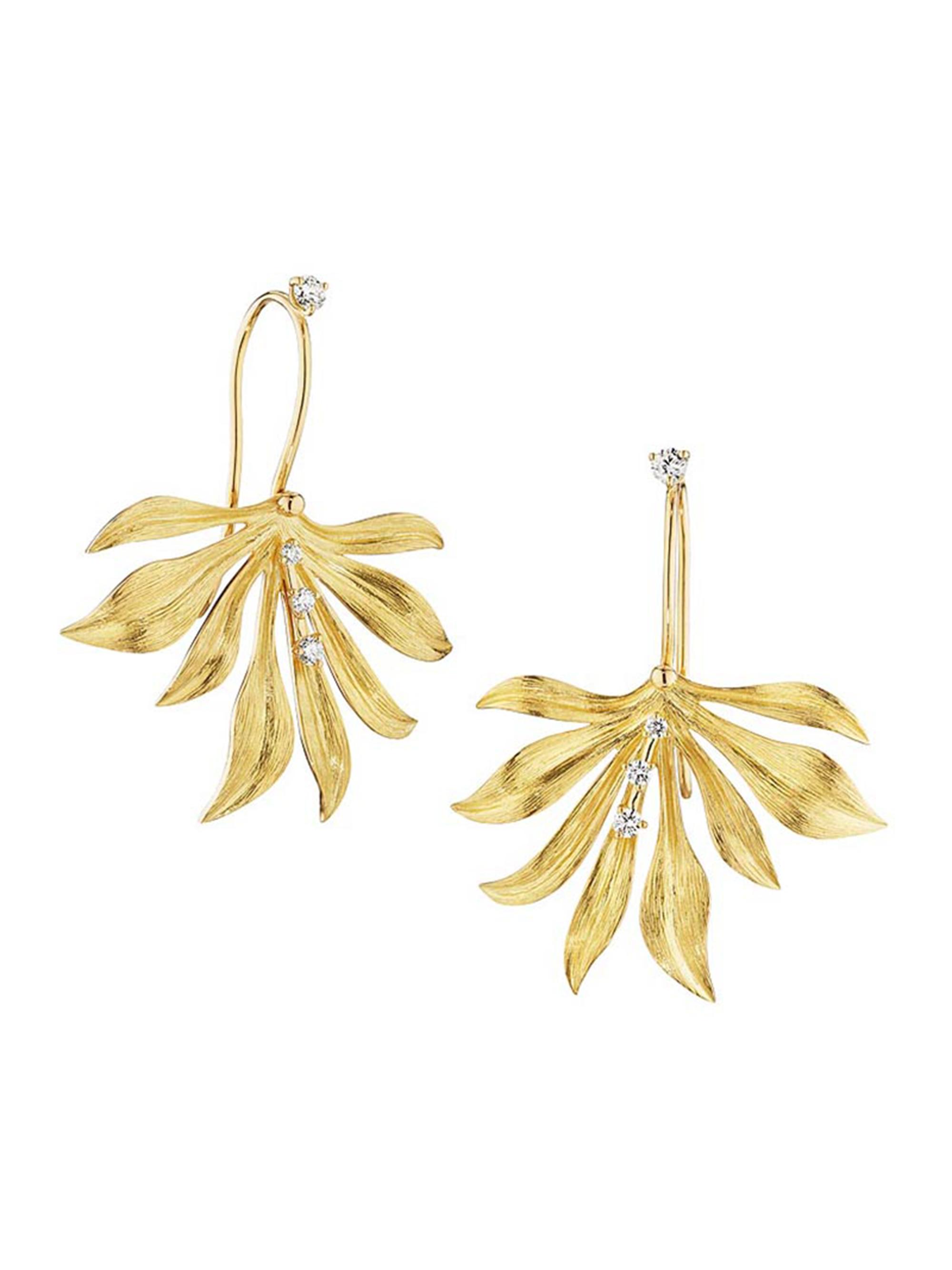 Hueb Women's Bahia 18K Yellow Gold & 0.263 TCW Diamond Drop Earrings - Yellow Gold