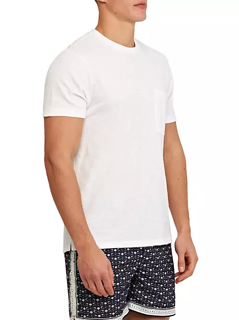 Shop Orlebar Brown Cotton Classic-Fit T-Shirt | Saks Fifth Avenue