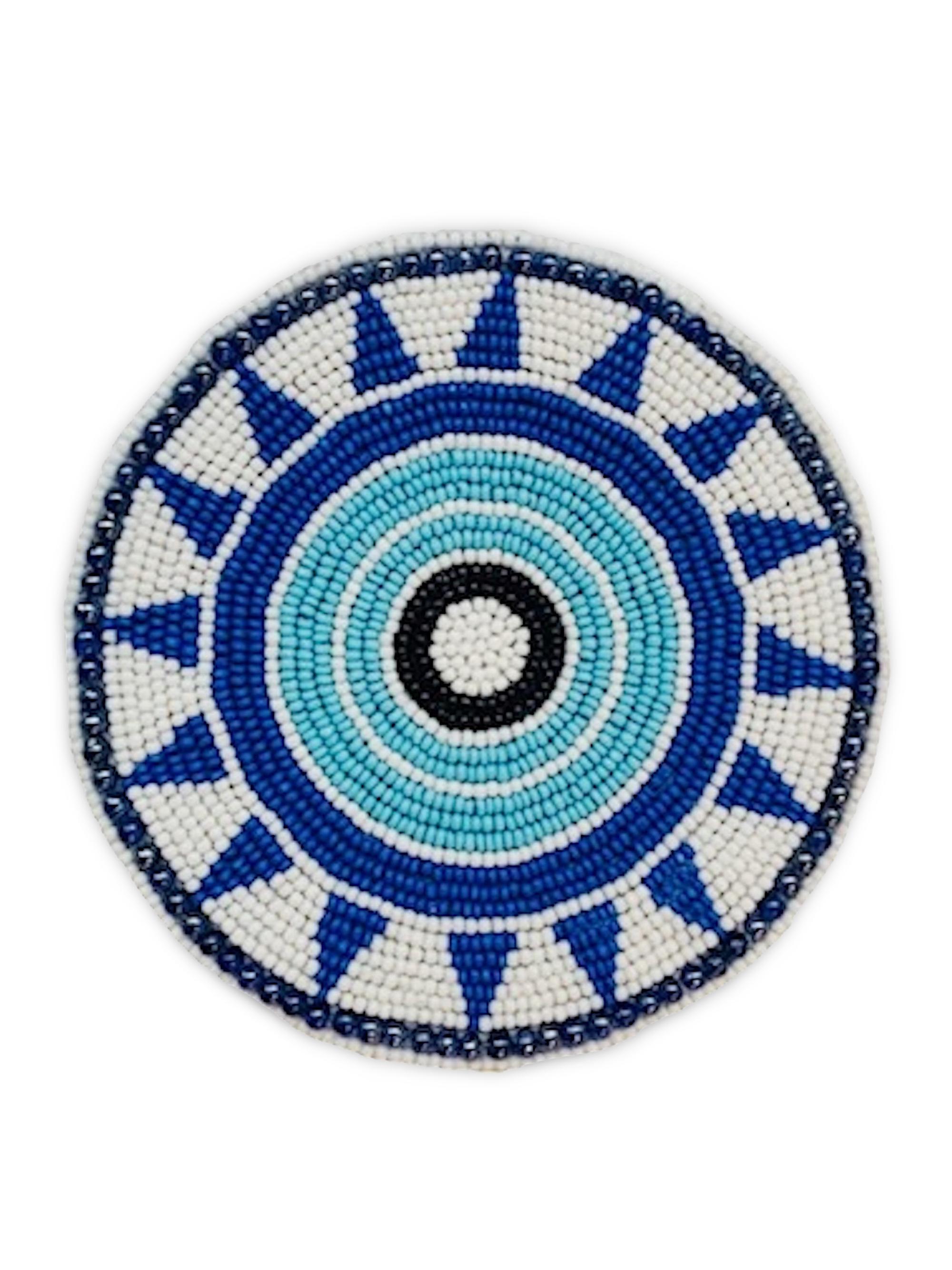 Von Gern Home Aztec Coaster, Set of 4 - Multicolored