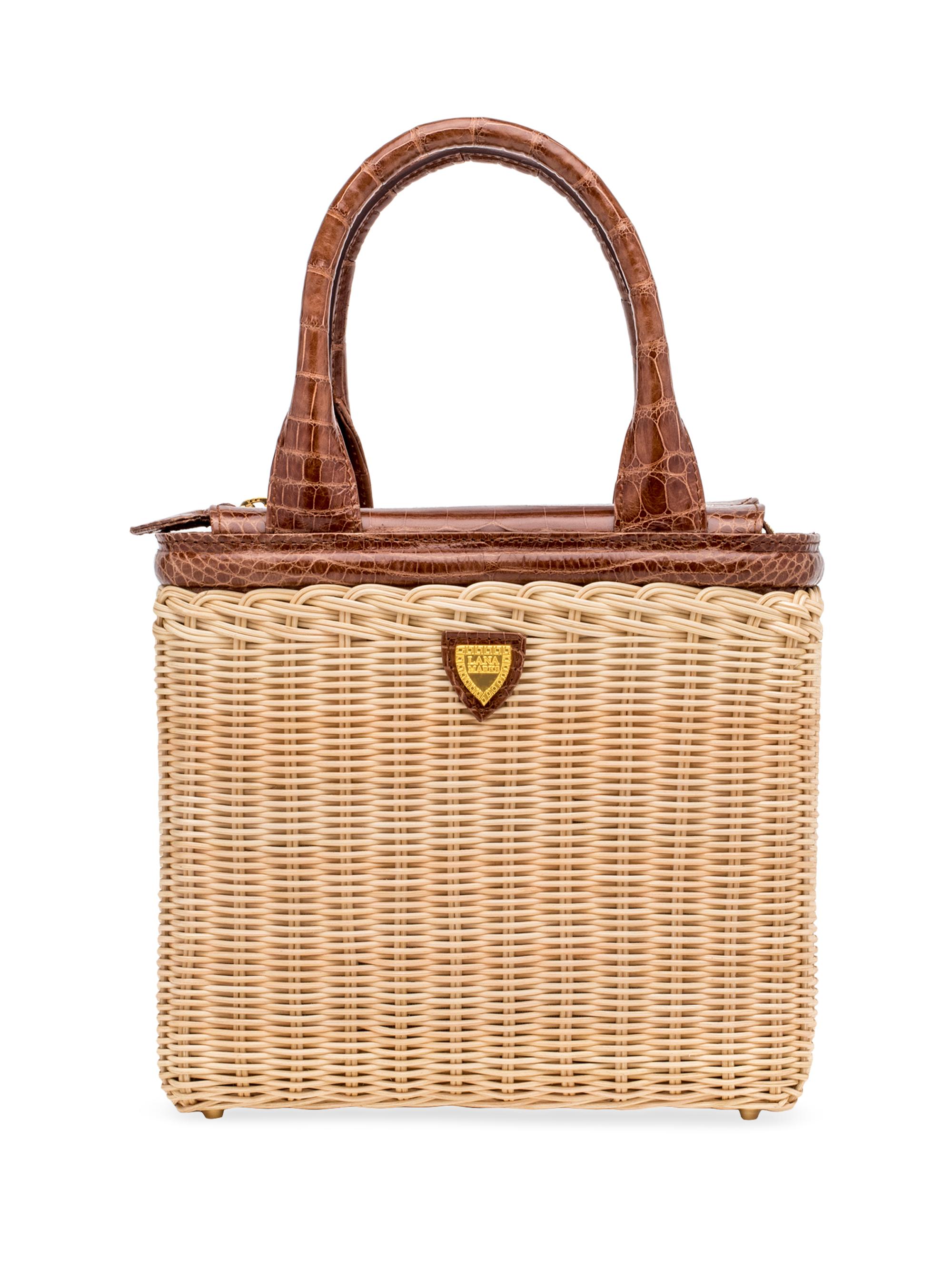Prada Woven Fabric Tote Bag | Saks Fifth Avenue