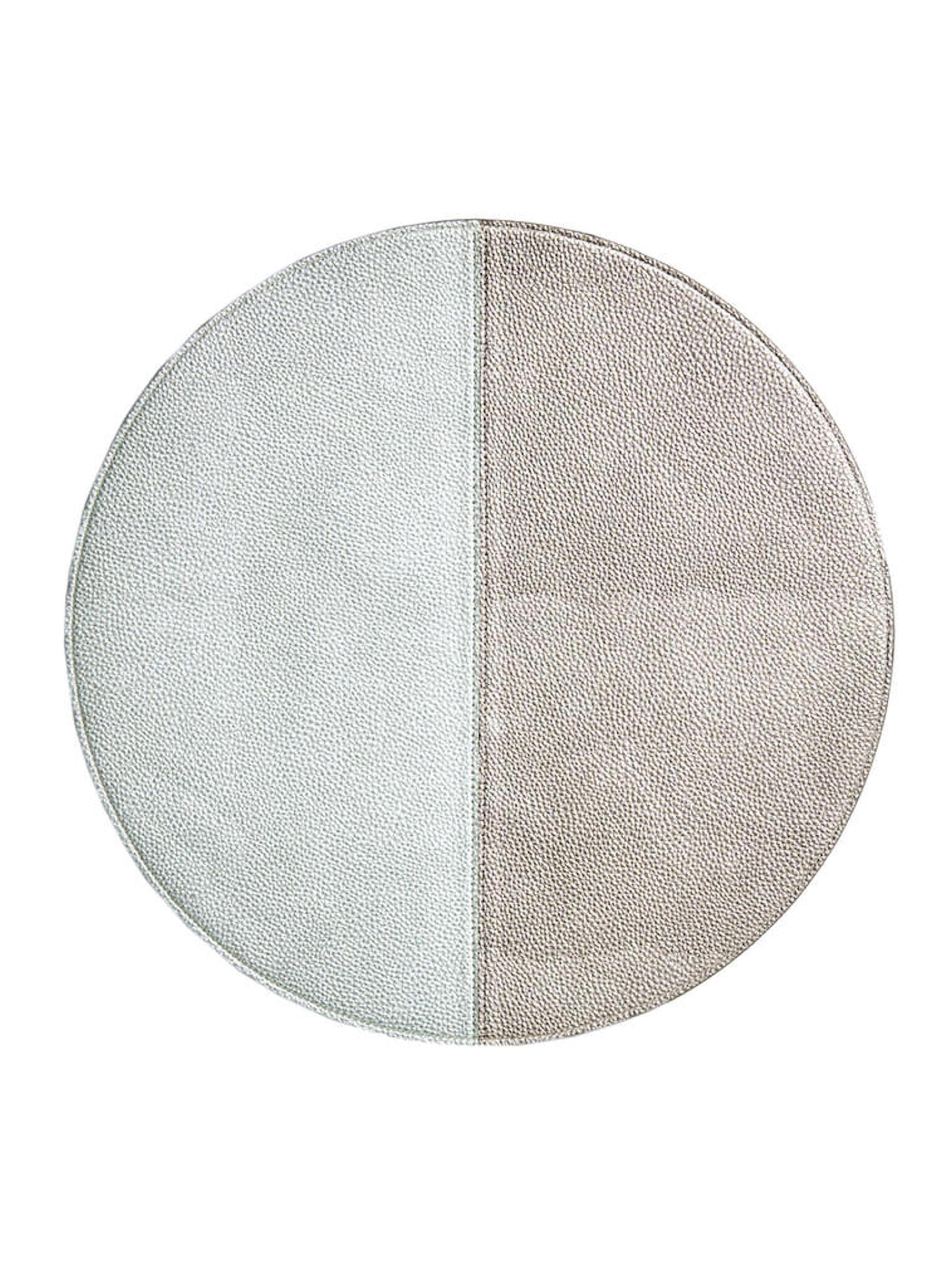 Von Gern Home Split Reversible Placemats, Set of 4 - Silver