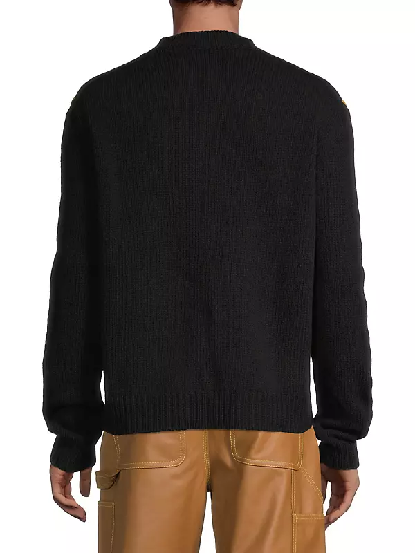 Shop Marni Marni x Carhartt WIP Wool-Blend Intarsia Sweater | Saks 