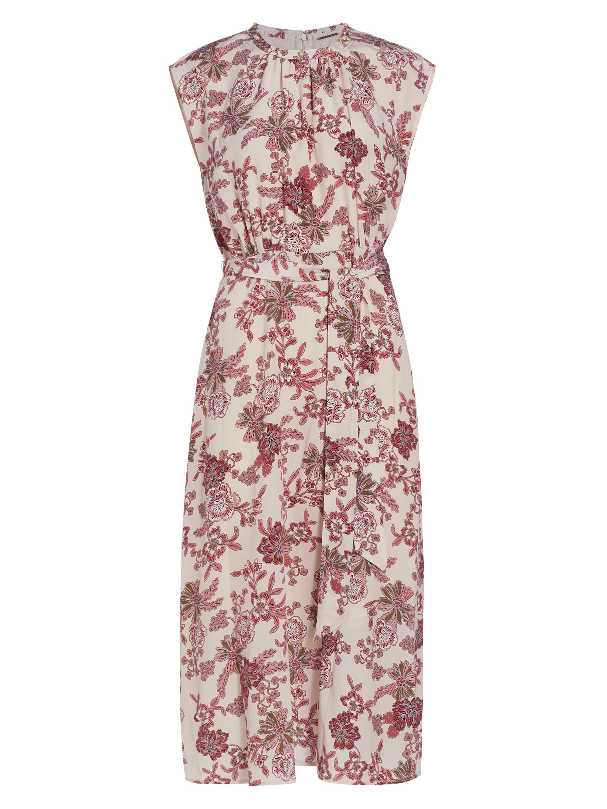 Elie Tahari Women's Xynia Field Silk Midi-Dress - Xynia Fields Print