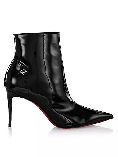 Famous Winter Womens Red Bottom Boots Capahutta Ankle Boots Black Leather  Lug Sole High Quality Brands Red Sole Booties Party Wedding From Yangzz1,  $27.11
