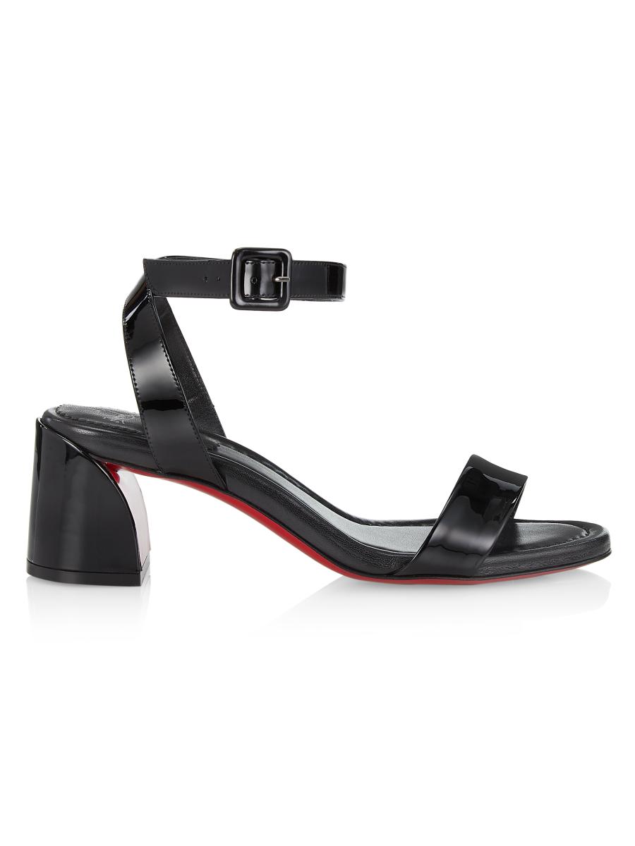 サンダル・ミュール Miss Sabina CHRISTIAN LOUBOUTIN Miss Sabina 85 patent-leather sandals