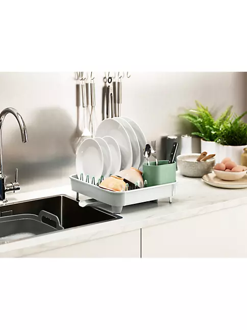 Expandable Dish Drying Rack, Over the Sink Dish Rack, In On