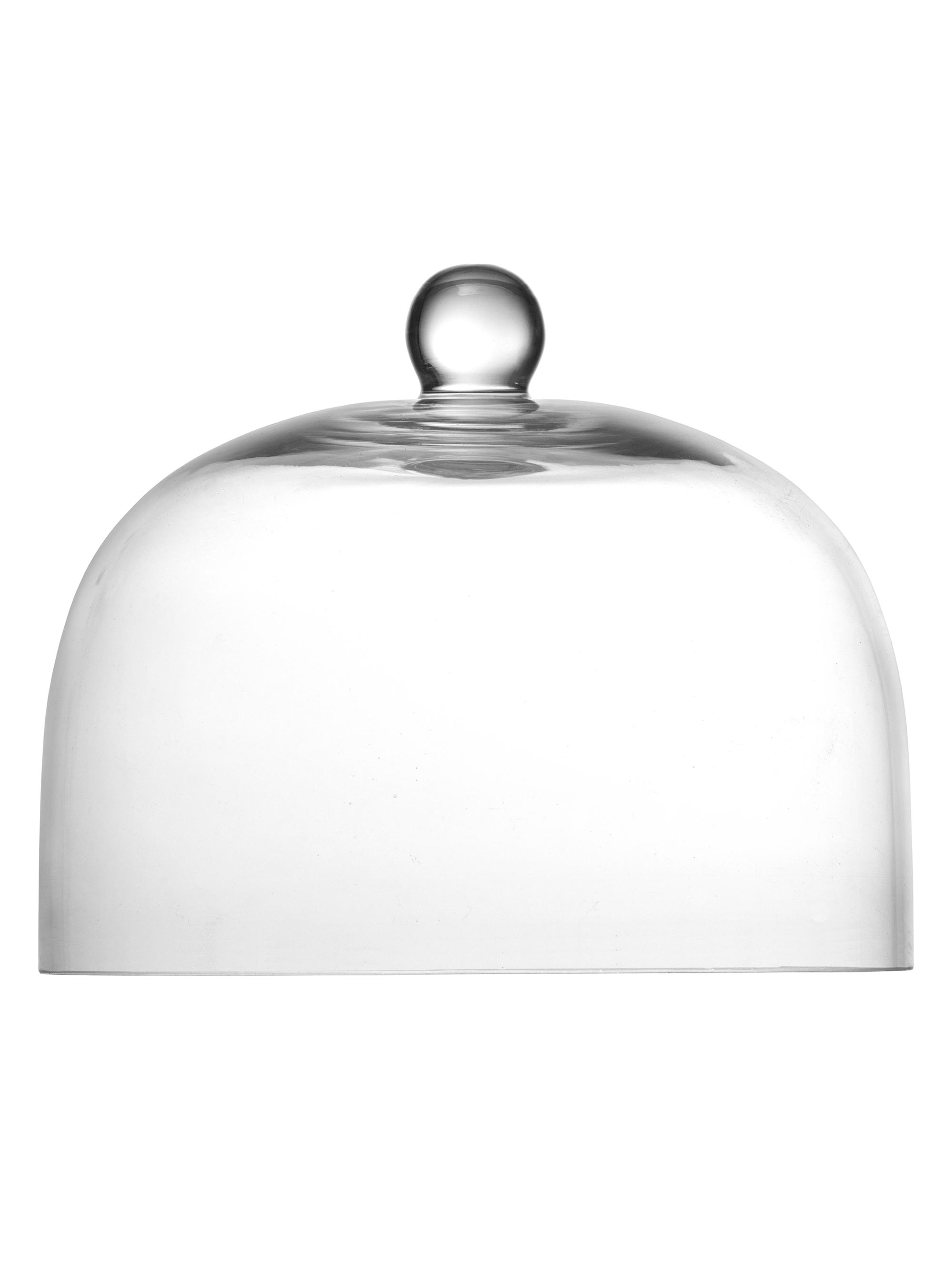 Fortessa Jupiter Glass Small Dome - Fits 8.5''Cake Stand - Clear