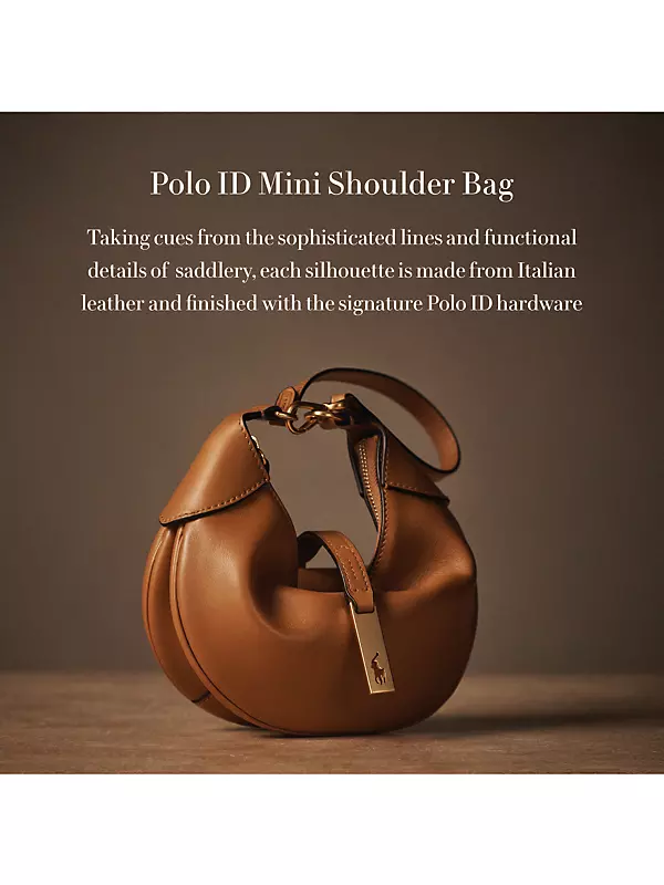 Polo Ralph Lauren Women's Polo ID Mini Leather Shoulder Bag